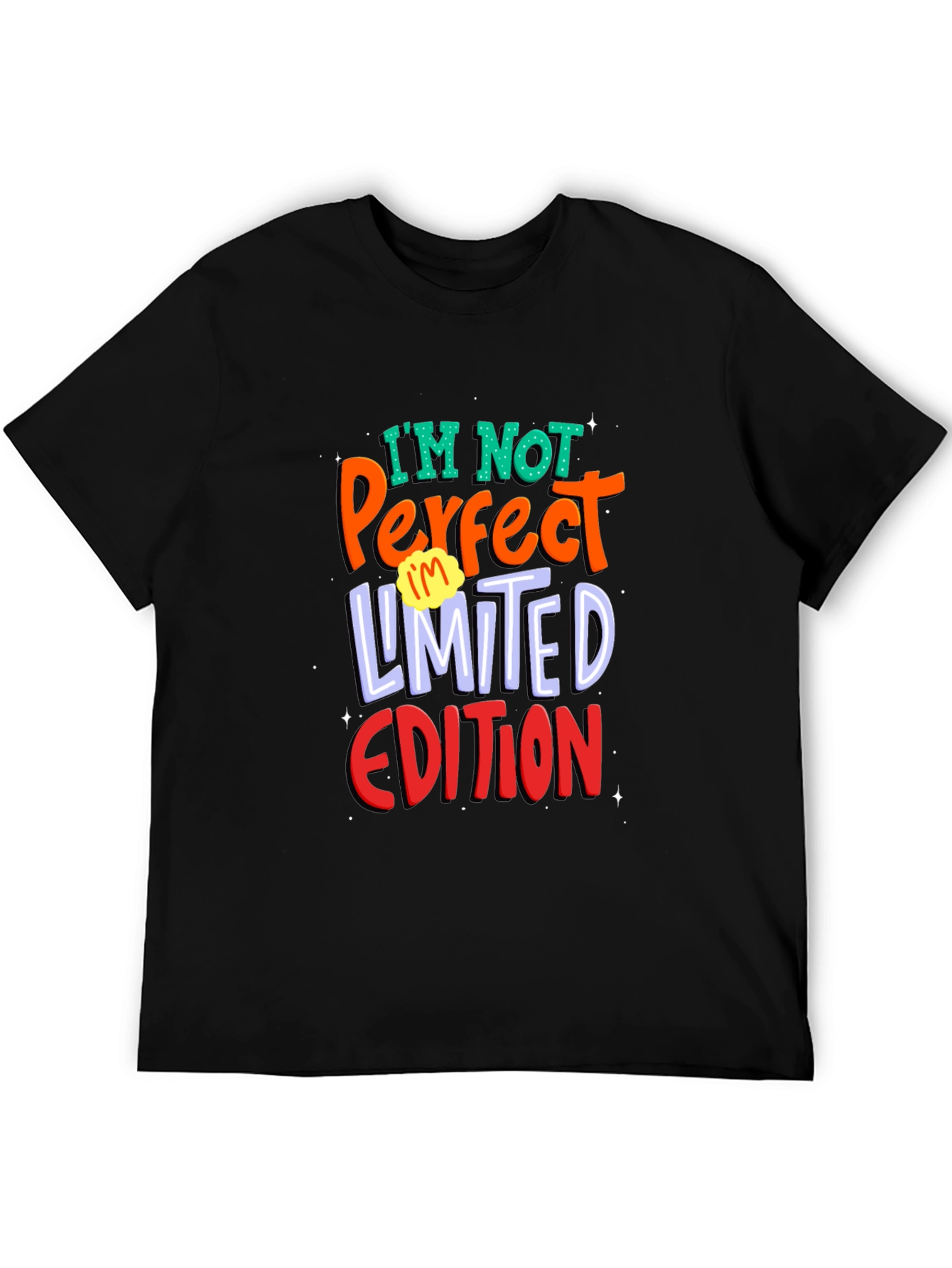 Im Not Perfect Limited Edition Black T-Shirt