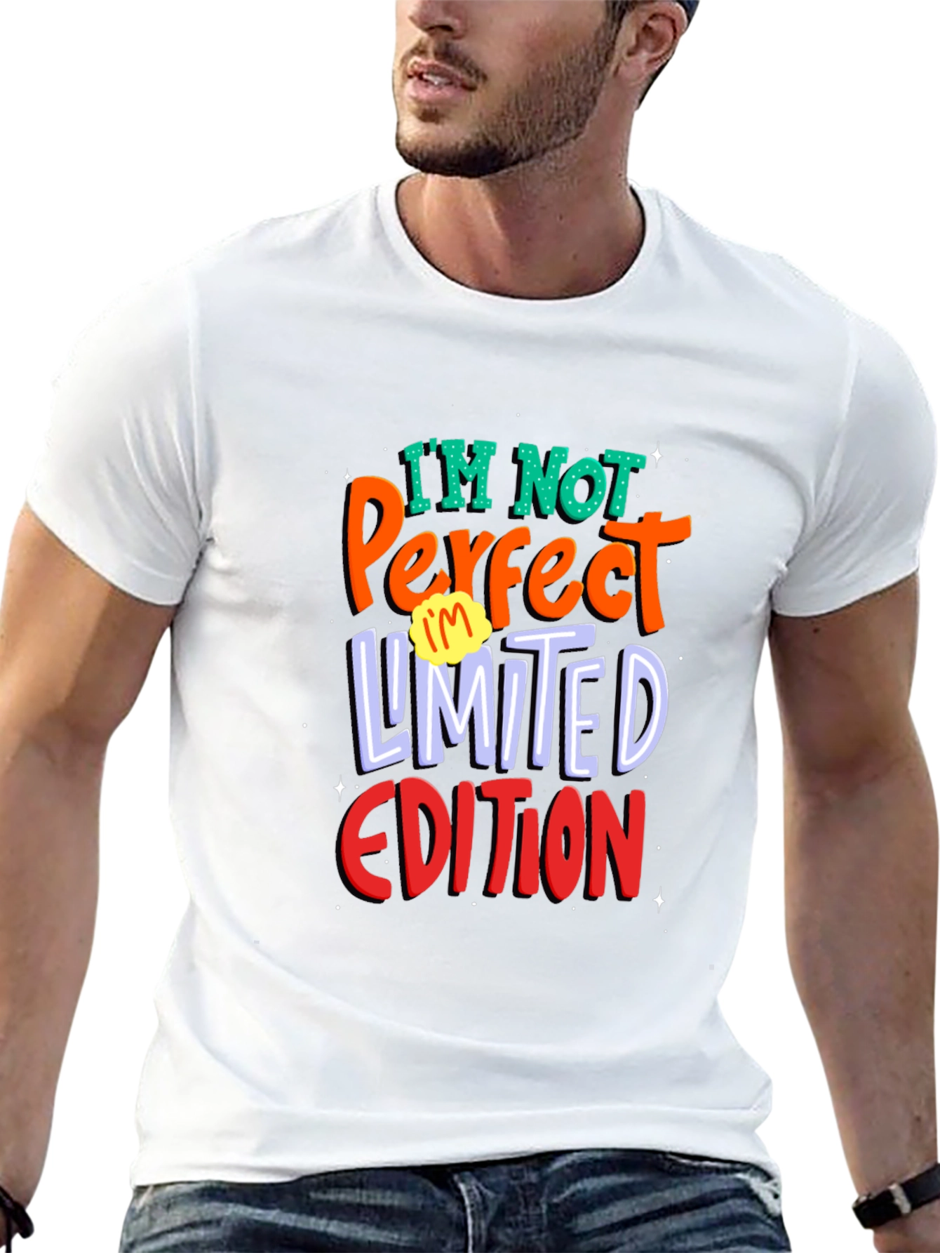 Im Not Perfect Limited Edition Black T-Shirt