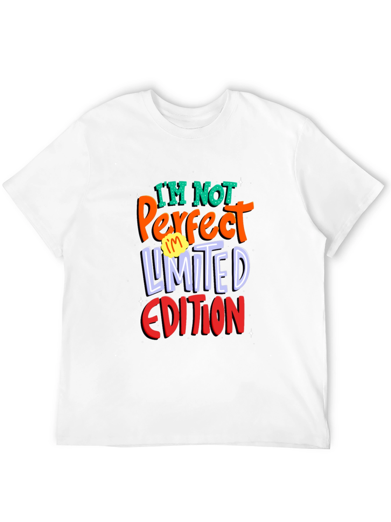 Im Not Perfect Limited Edition Black T-Shirt