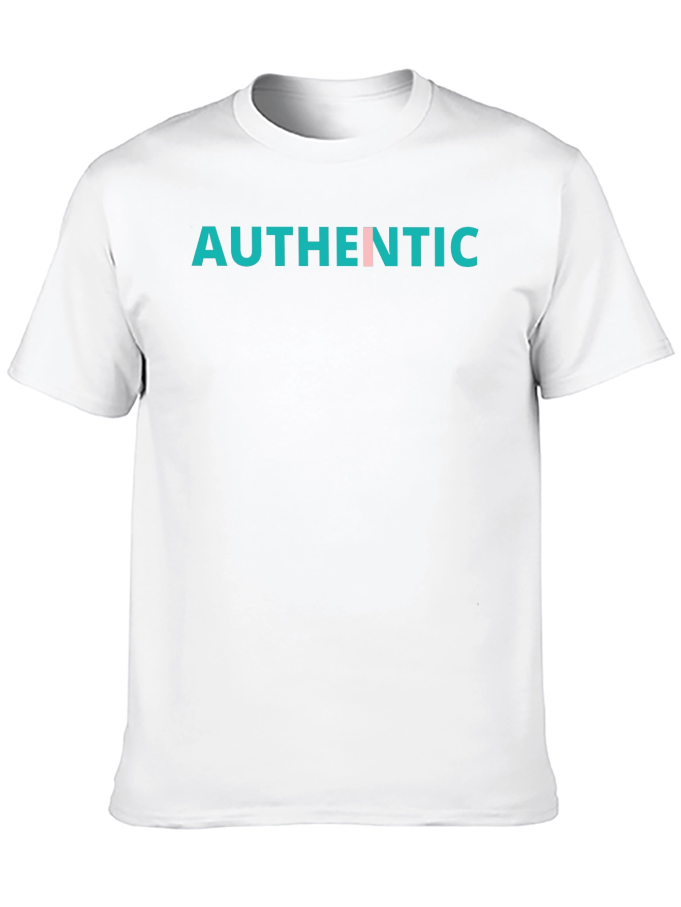 Authentic Graphic Tee - Black Cotton T-Shirt