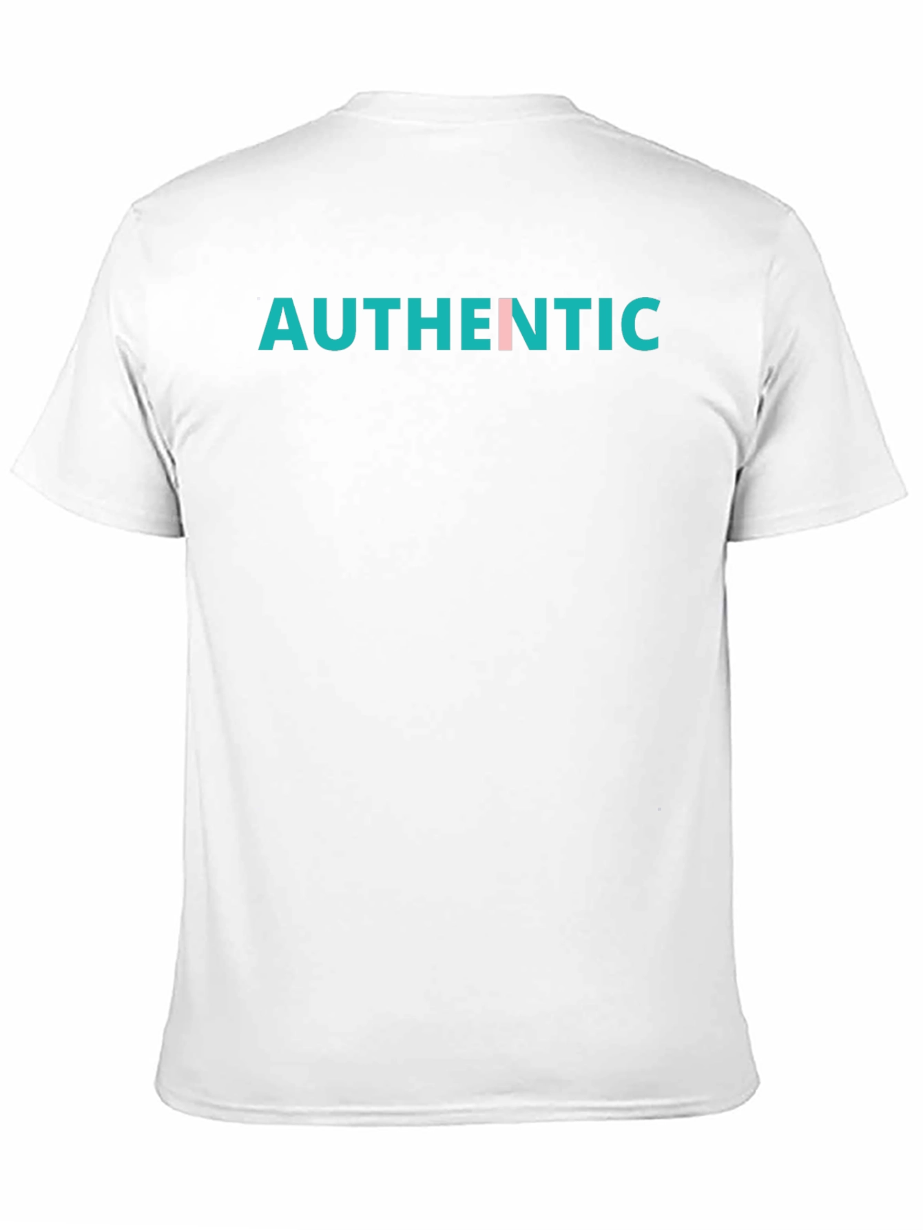 Authentic Graphic Tee - Black Cotton T-Shirt