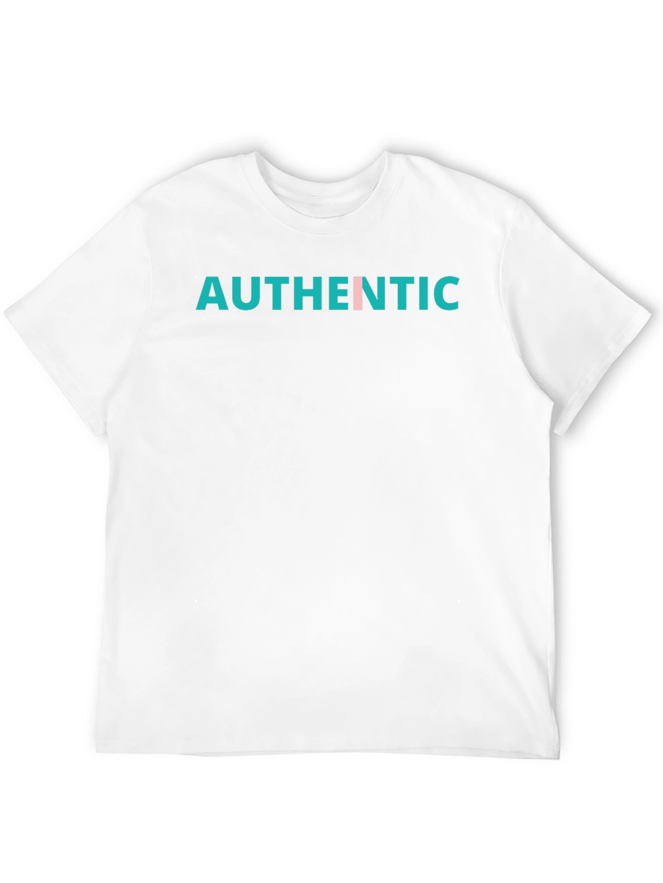 Authentic Graphic Tee - Black Cotton T-Shirt