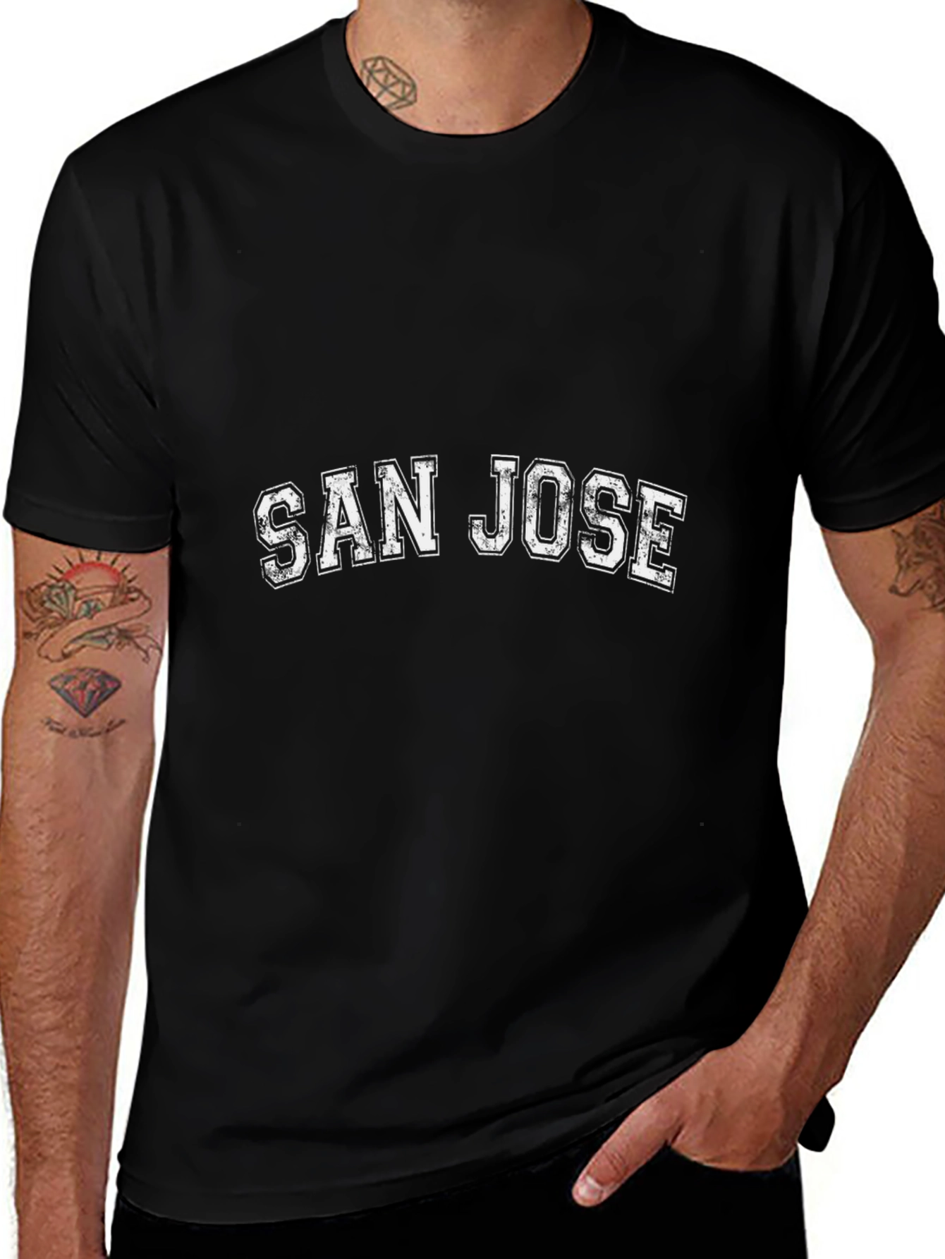 San Jose Graphic T-Shirt - Retro Style
