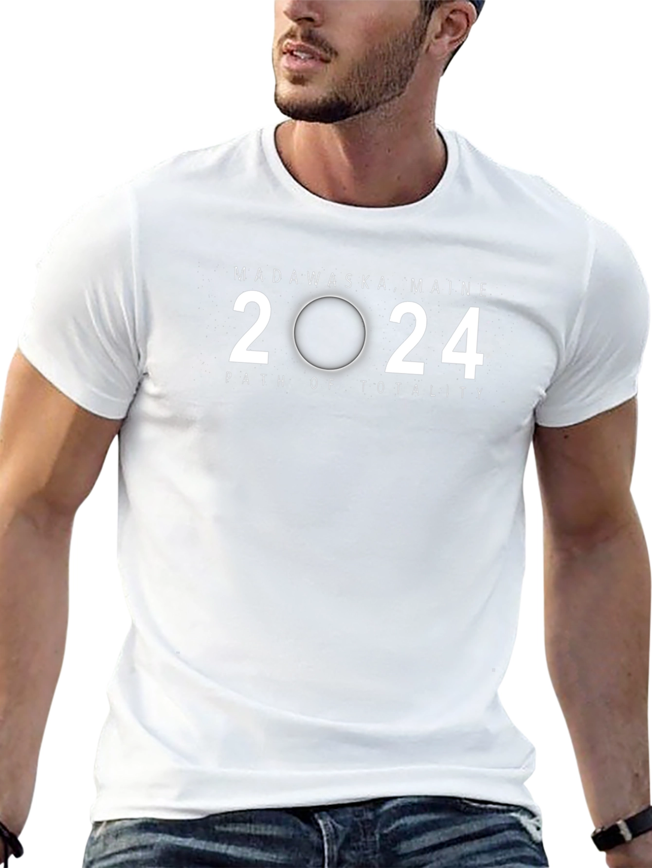 Madawaska Maine 2024 Solar Eclipse T-Shirt