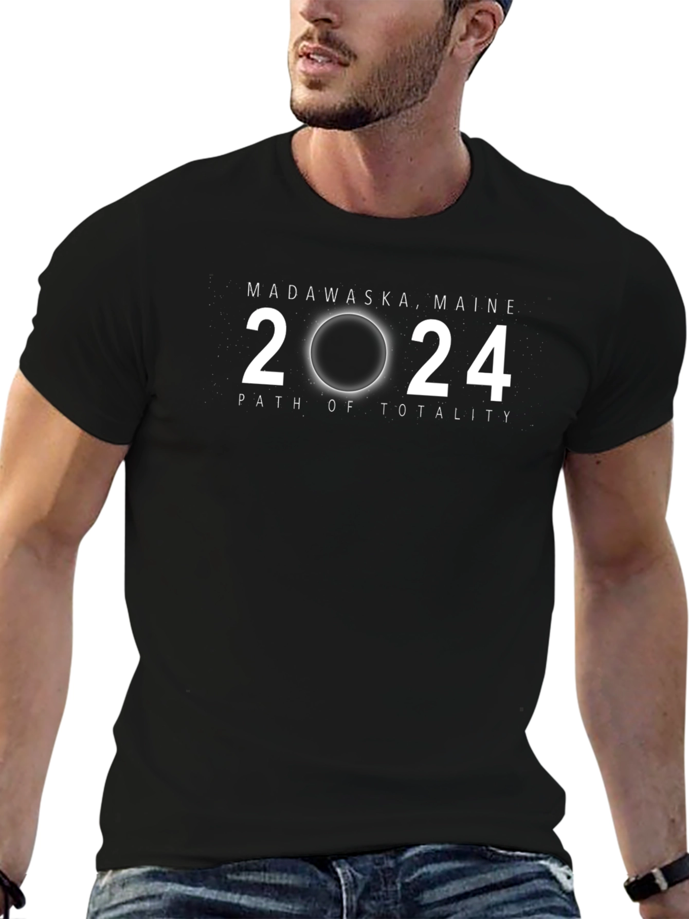 Madawaska Maine 2024 Solar Eclipse T-Shirt