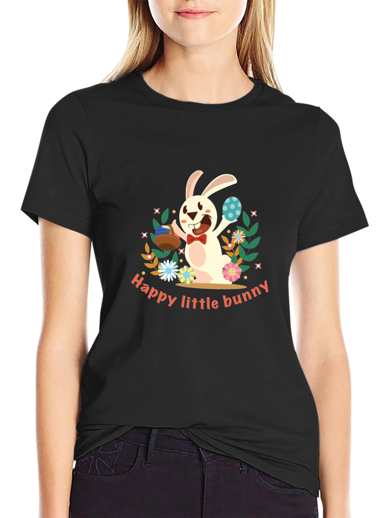 Happy Little Bunny Graphic Tee
