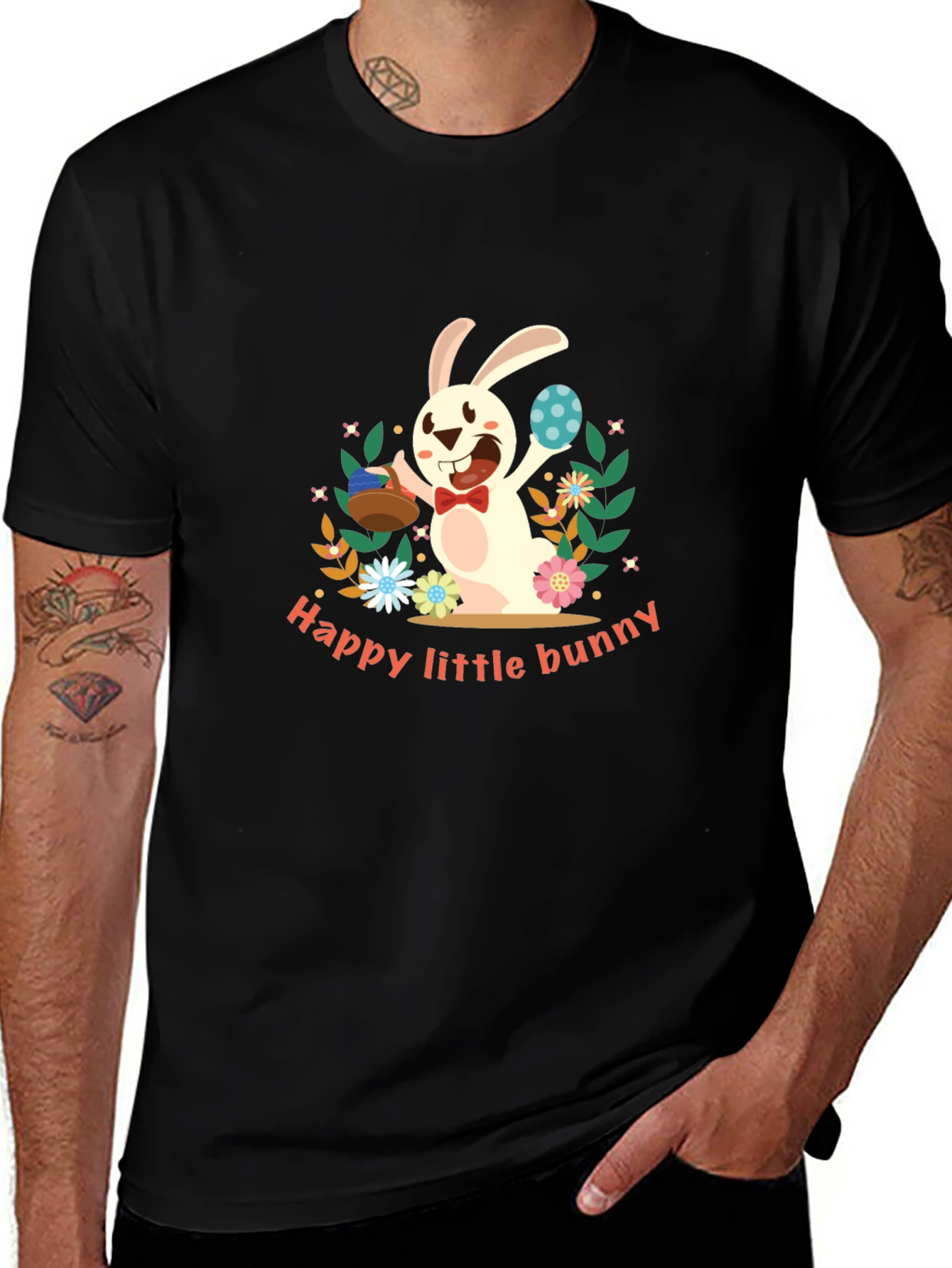 Happy Little Bunny Graphic Tee