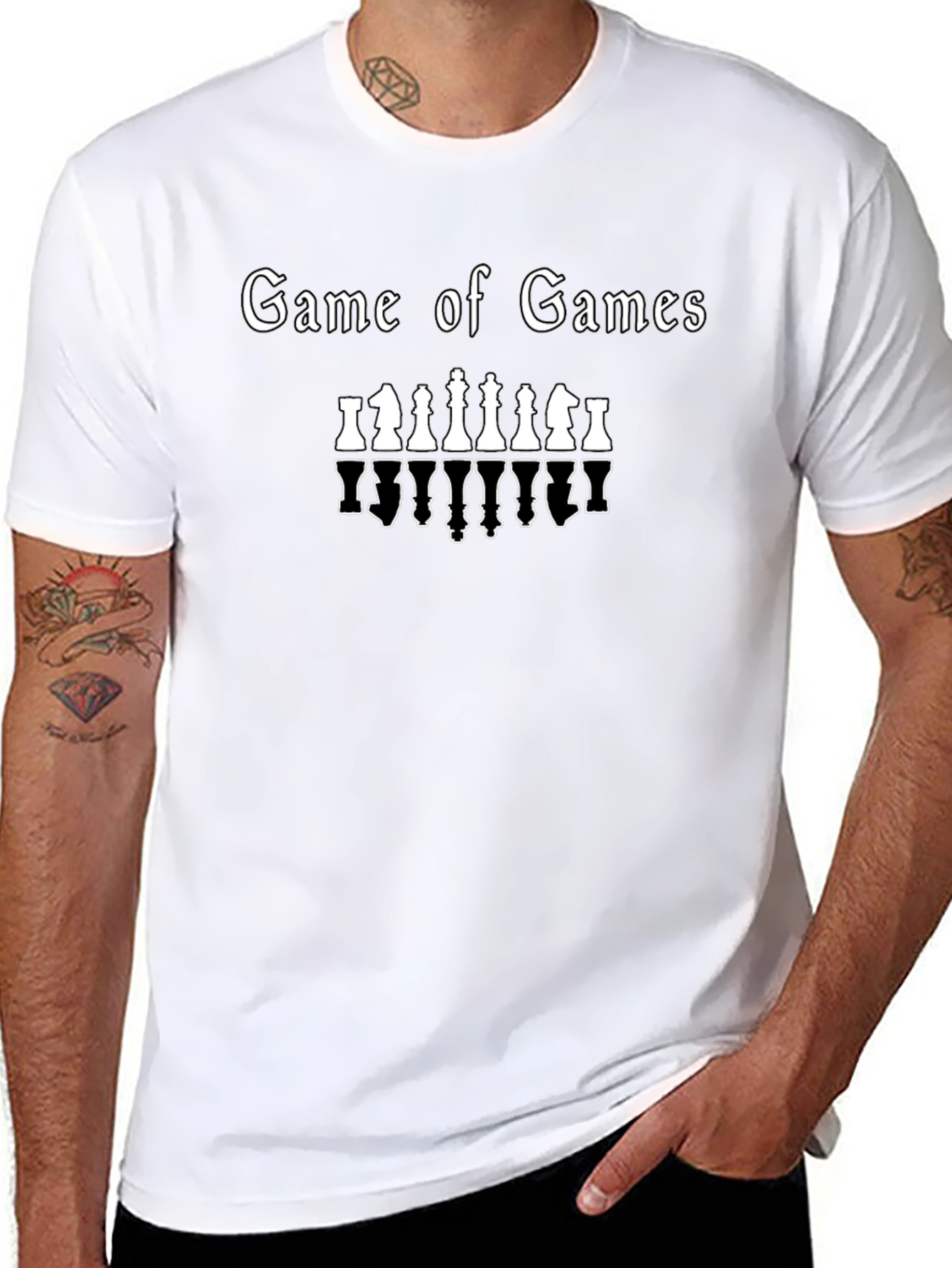 Game of Games Chess Piece T-Shirt