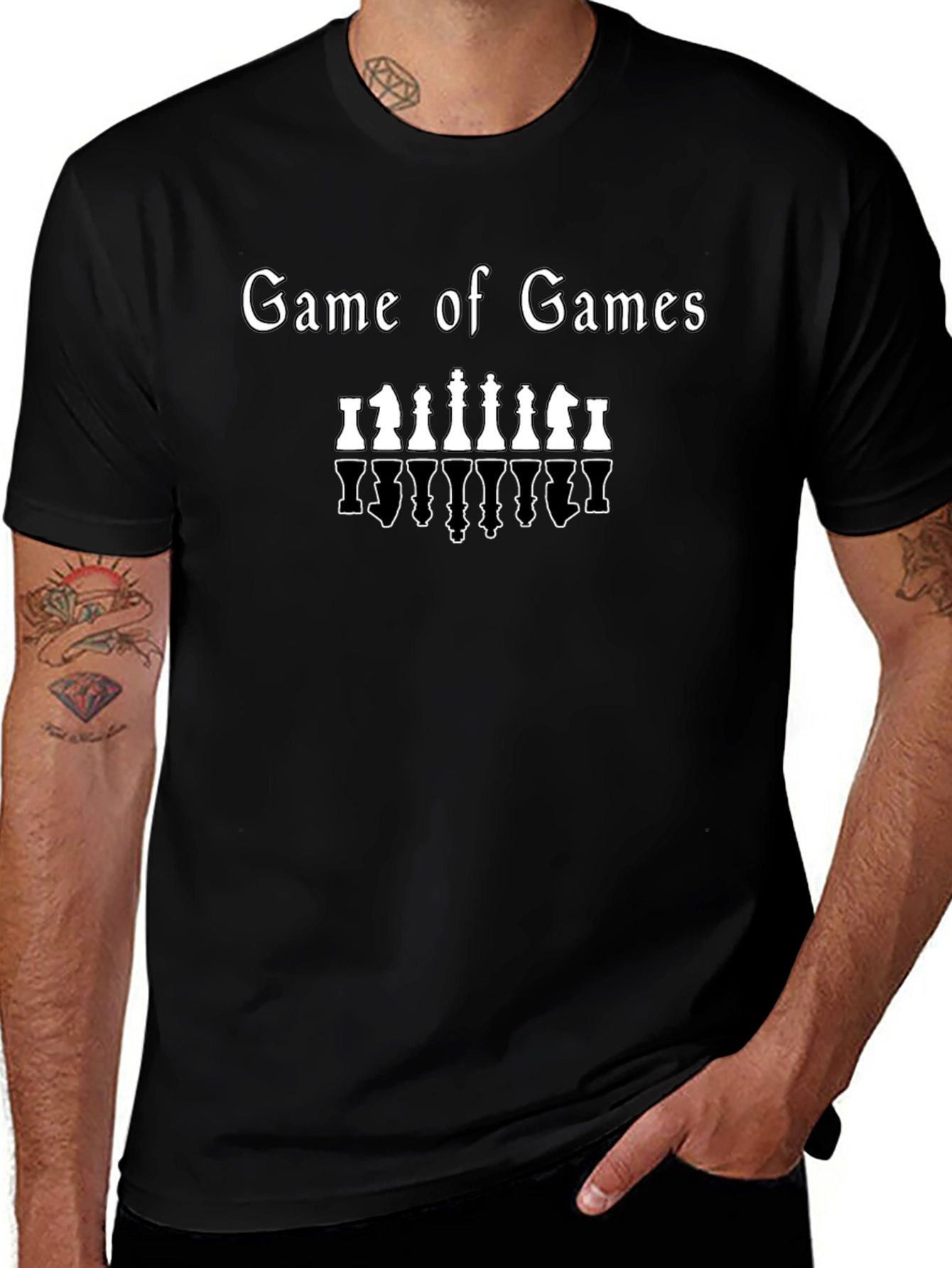 Game of Games Chess Piece T-Shirt