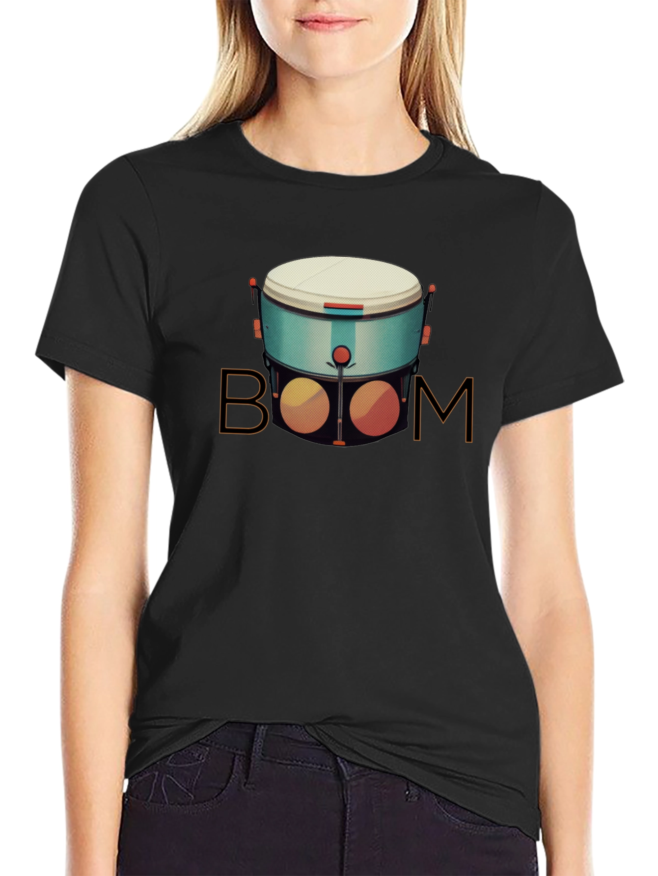 Boom Drum T-Shirt - Musical Style