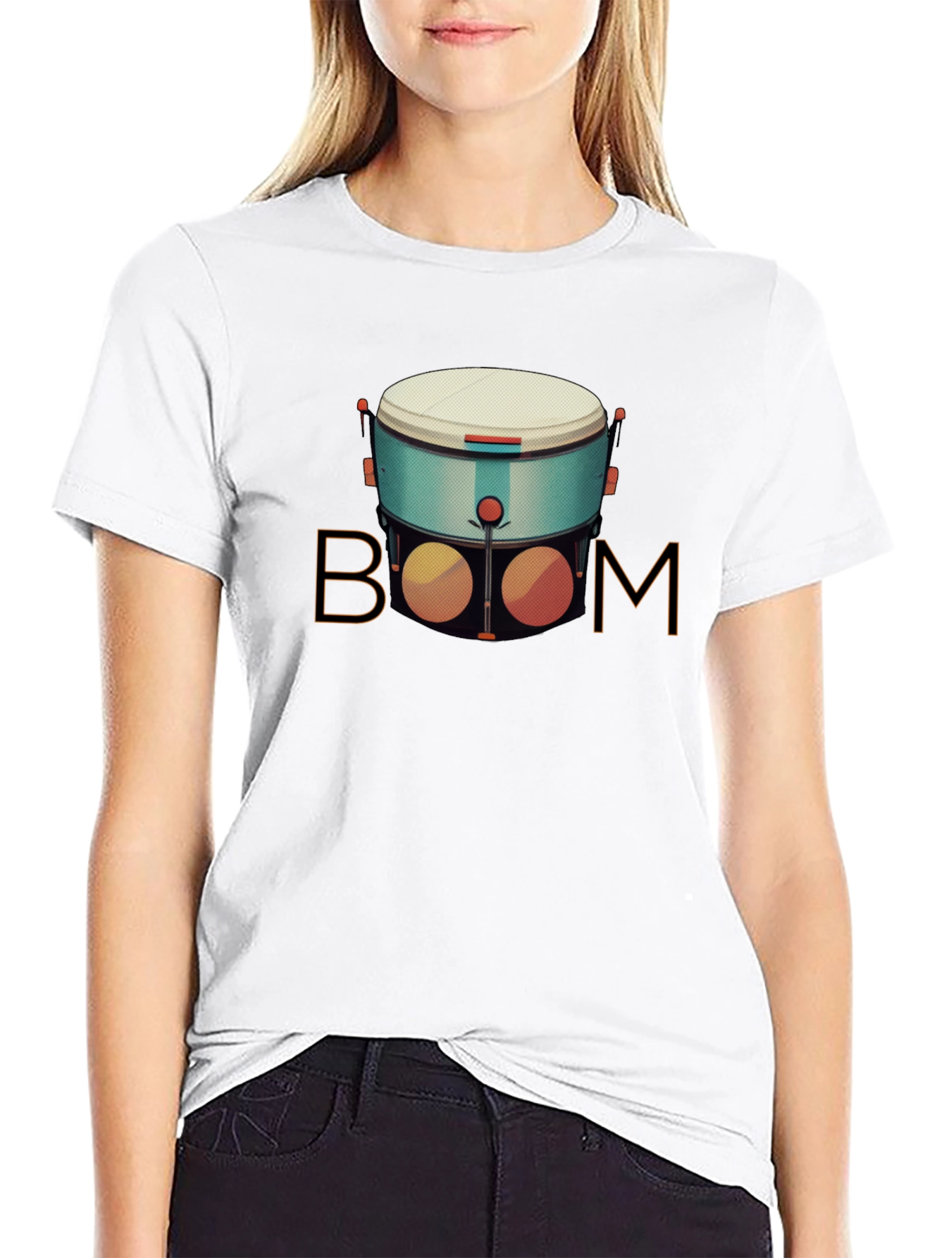 Boom Drum T-Shirt - Musical Style