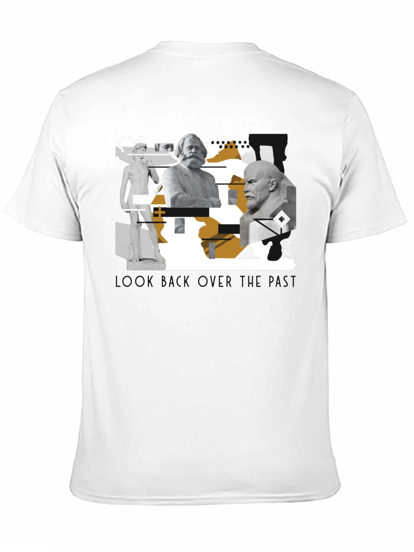 Statues Graphic Print T-Shirt