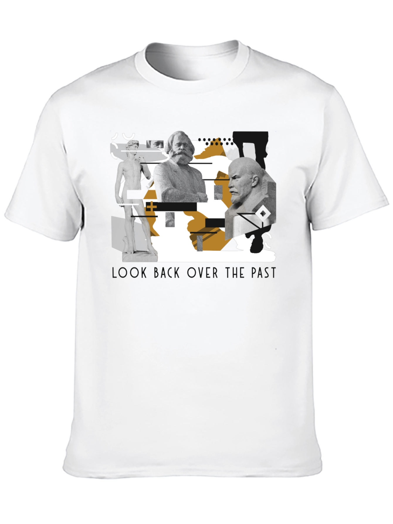 Statues Graphic Print T-Shirt