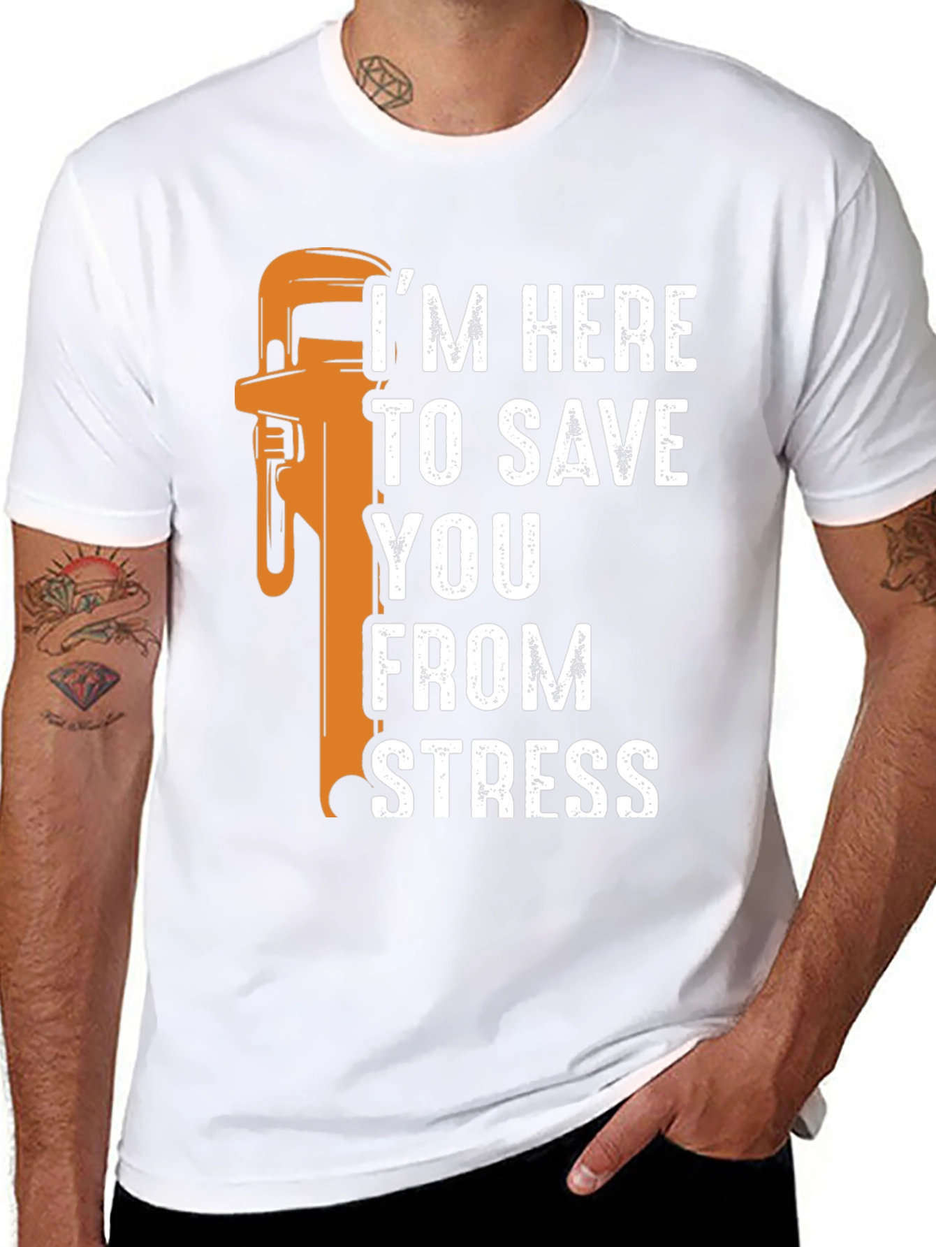 Plumber Rescue T-Shirt - Save You From Stress