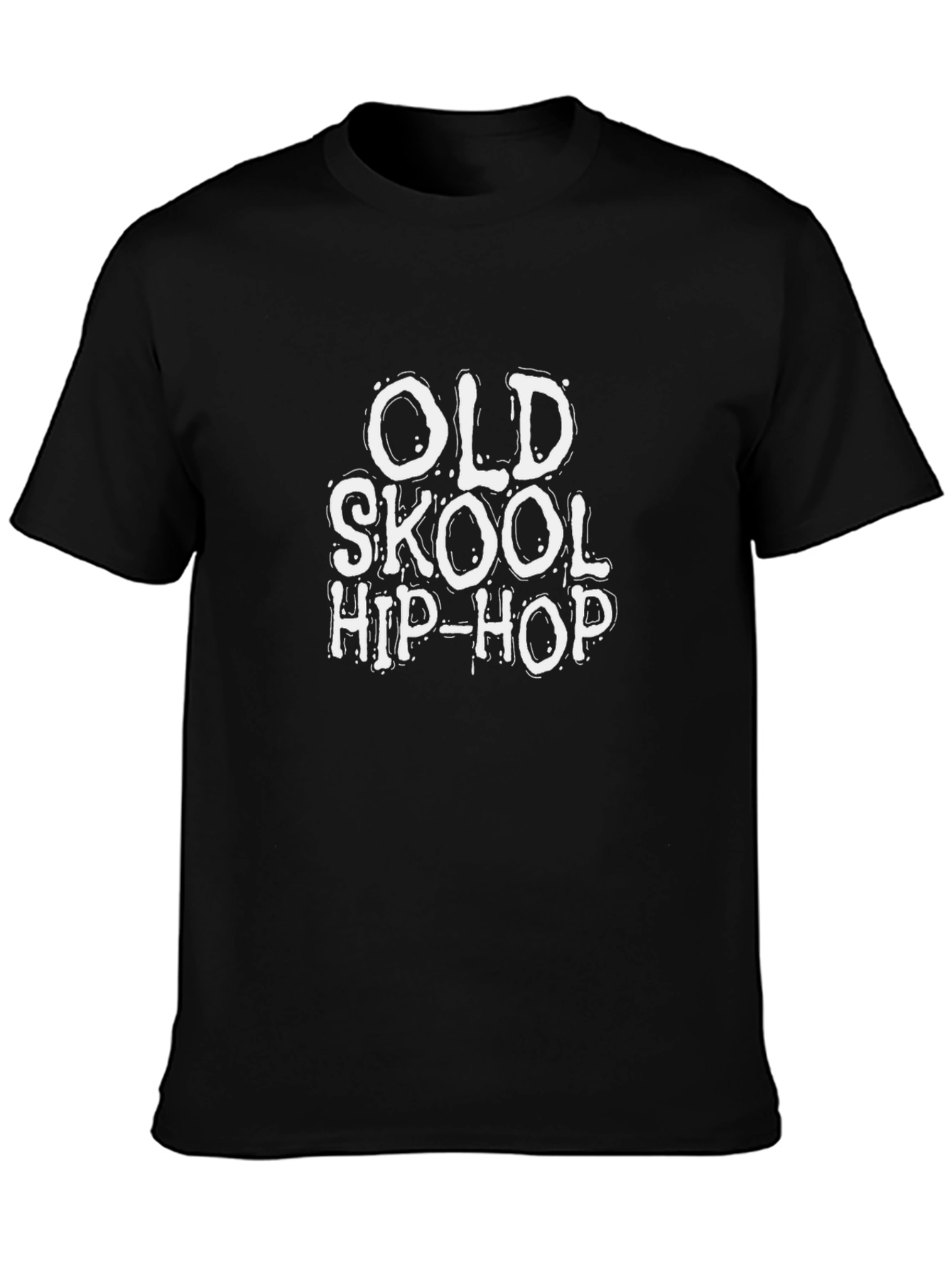 Old Skool Hip-Hop Black T-Shirt