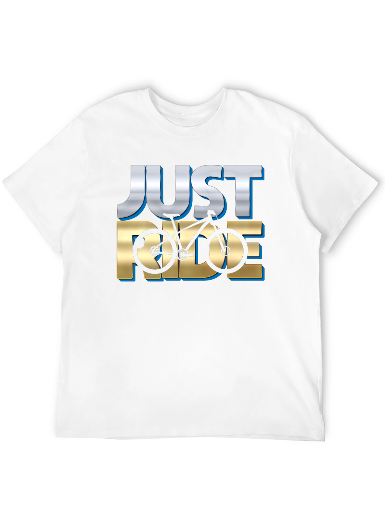 Just Ride Bicycle Graphic T-Shirt