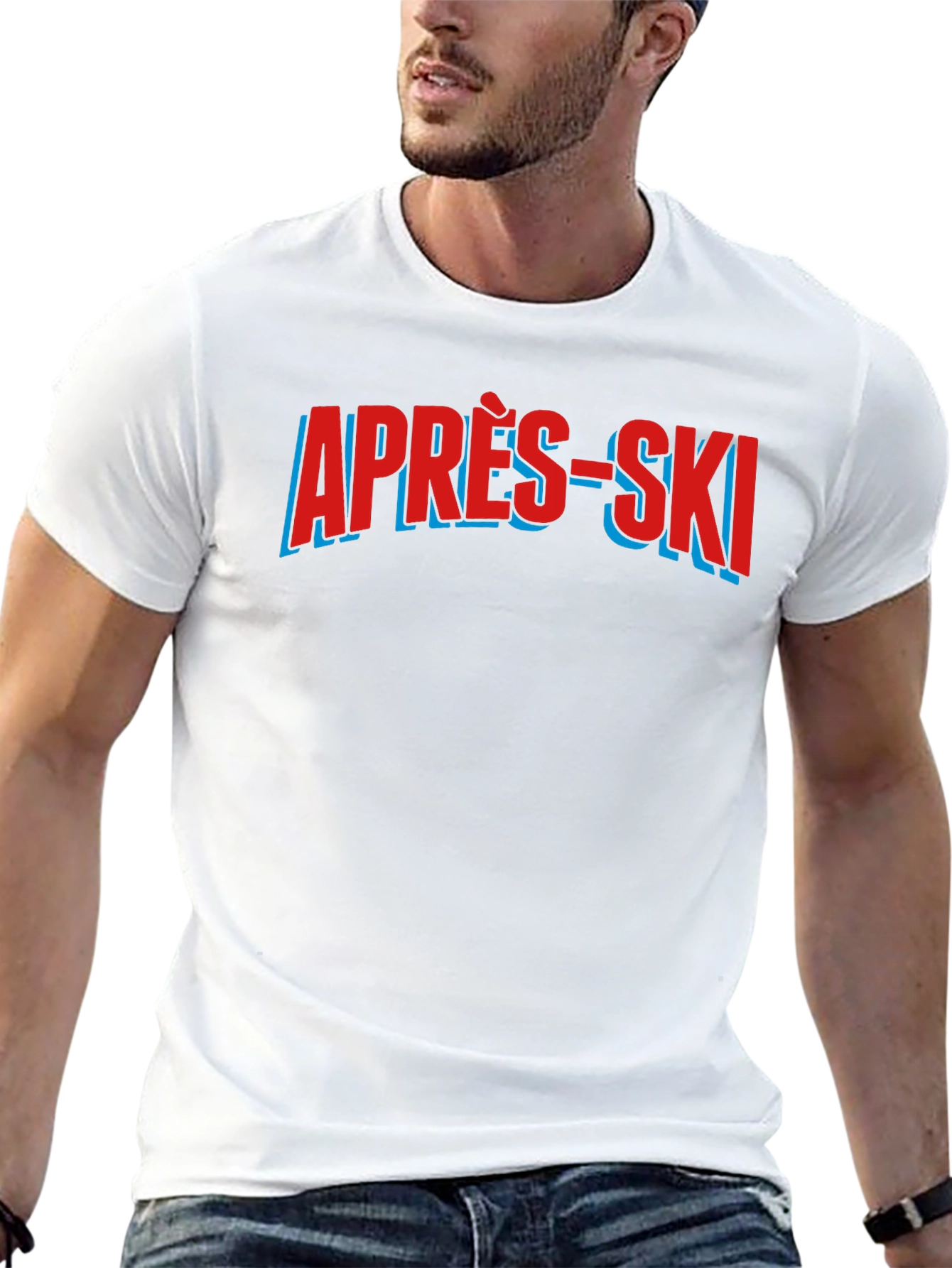 Apres-Ski Graphic Tee -  Bold Style Comfort Fit