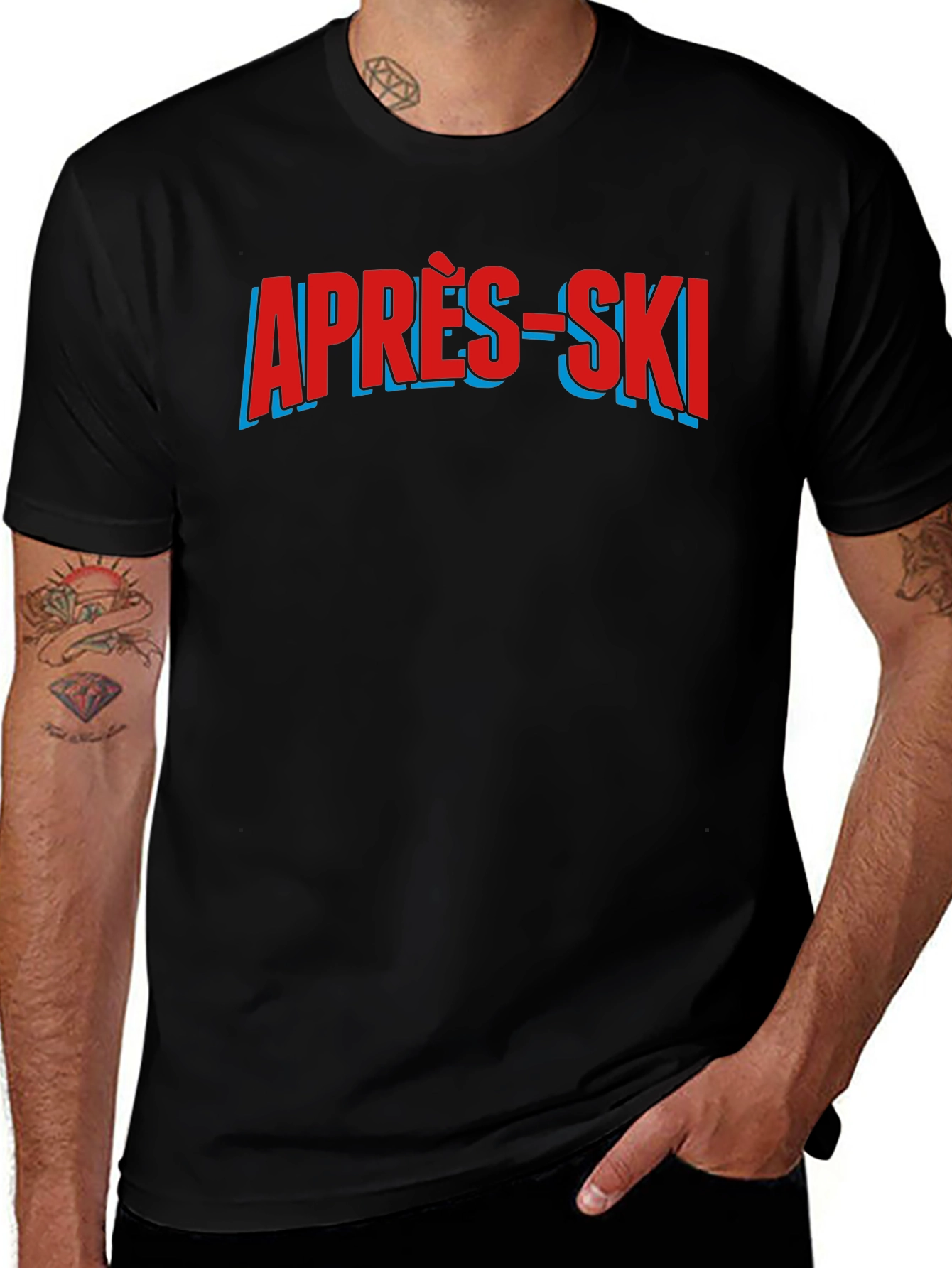 Apres-Ski Graphic Tee -  Bold Style Comfort Fit