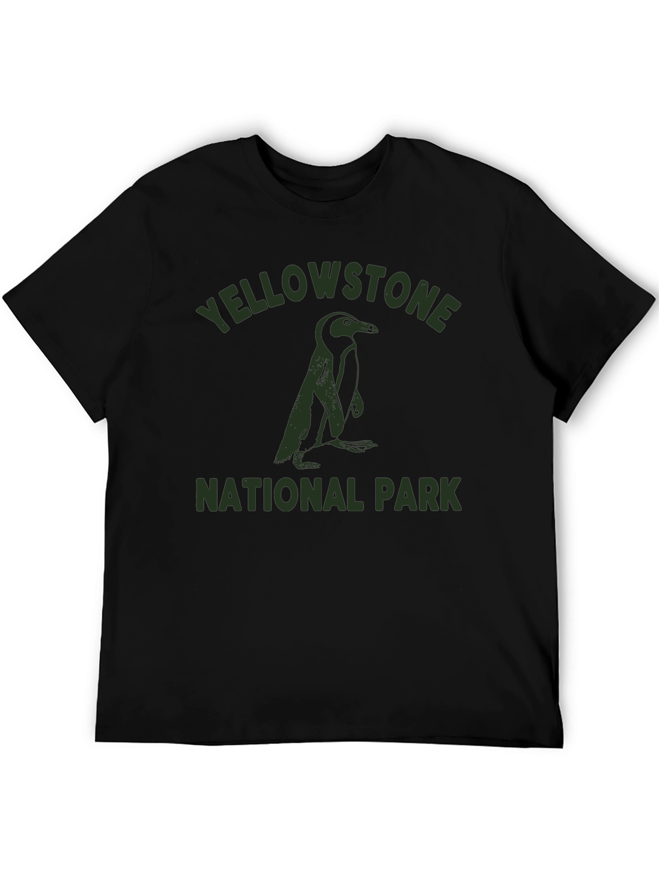 Yellowstone National Park Penguin Graphic Tee