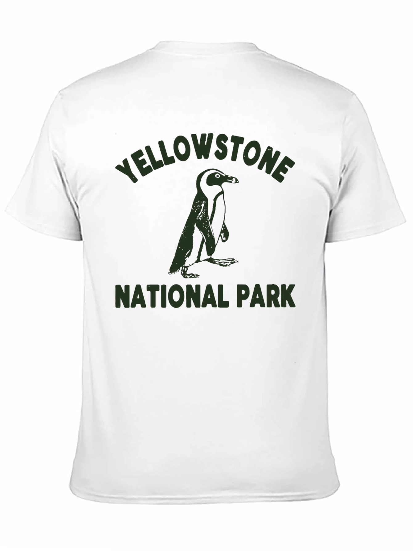 Yellowstone National Park Penguin Graphic Tee