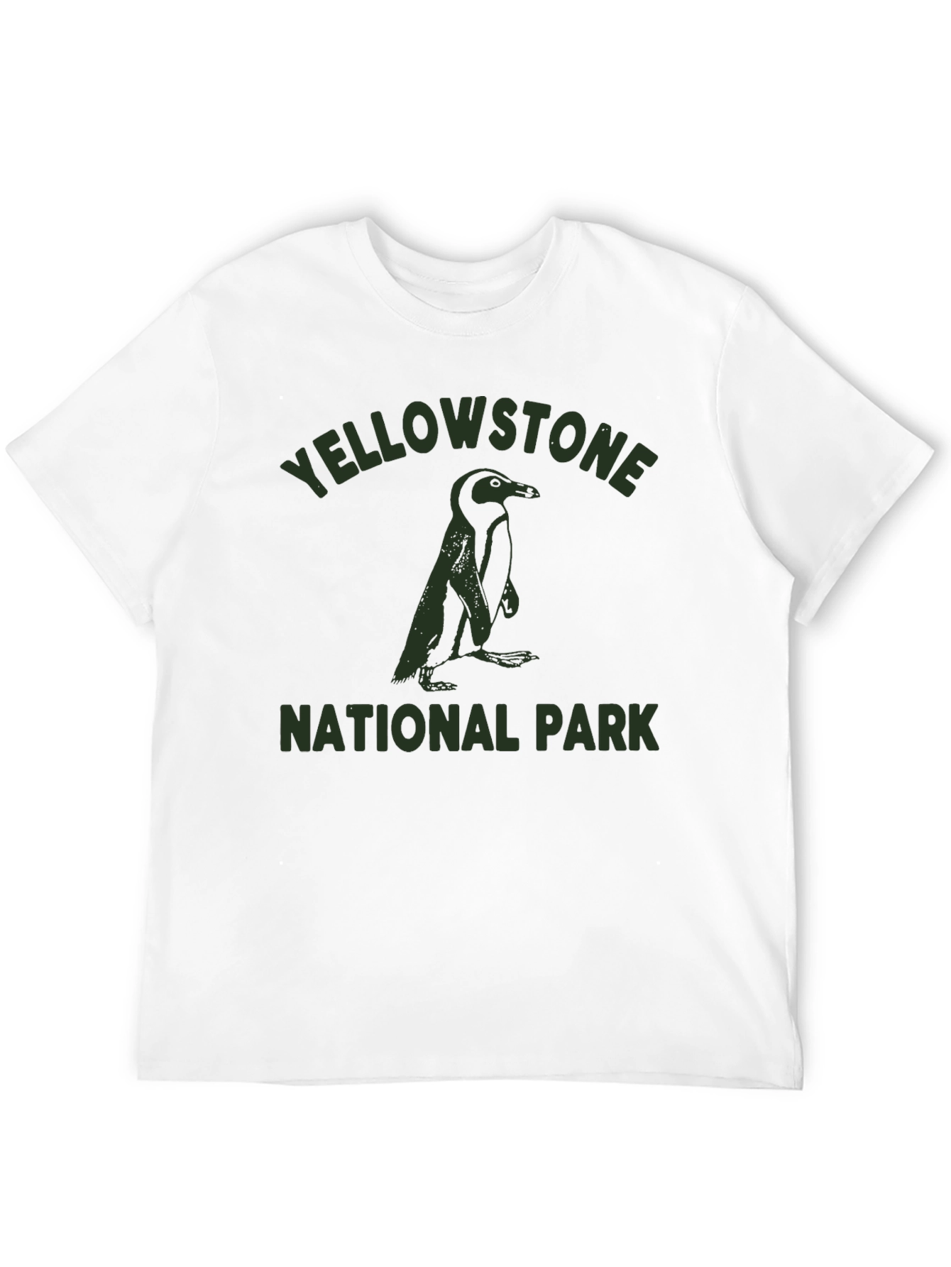 Yellowstone National Park Penguin Graphic Tee