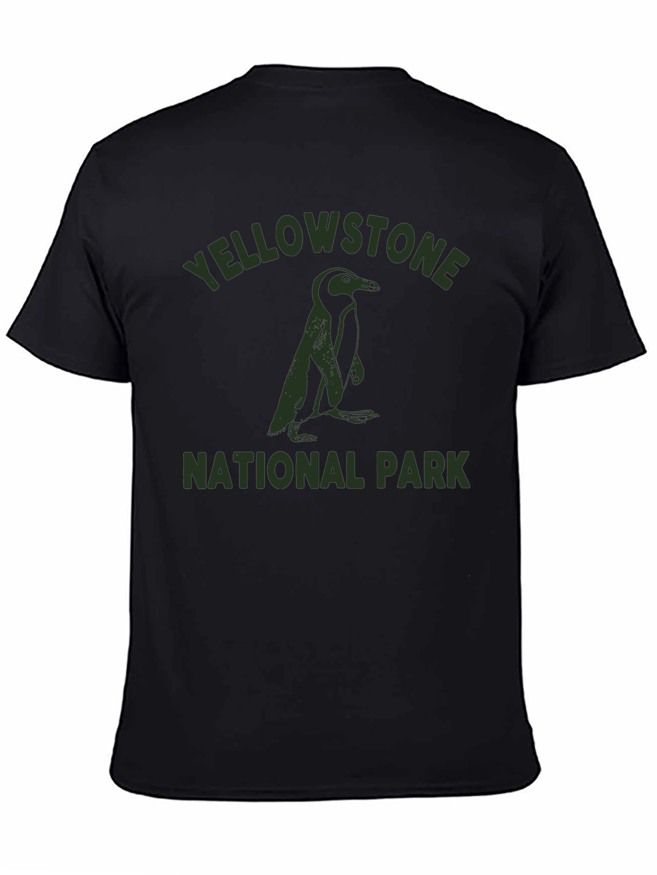 Yellowstone National Park Penguin Graphic Tee