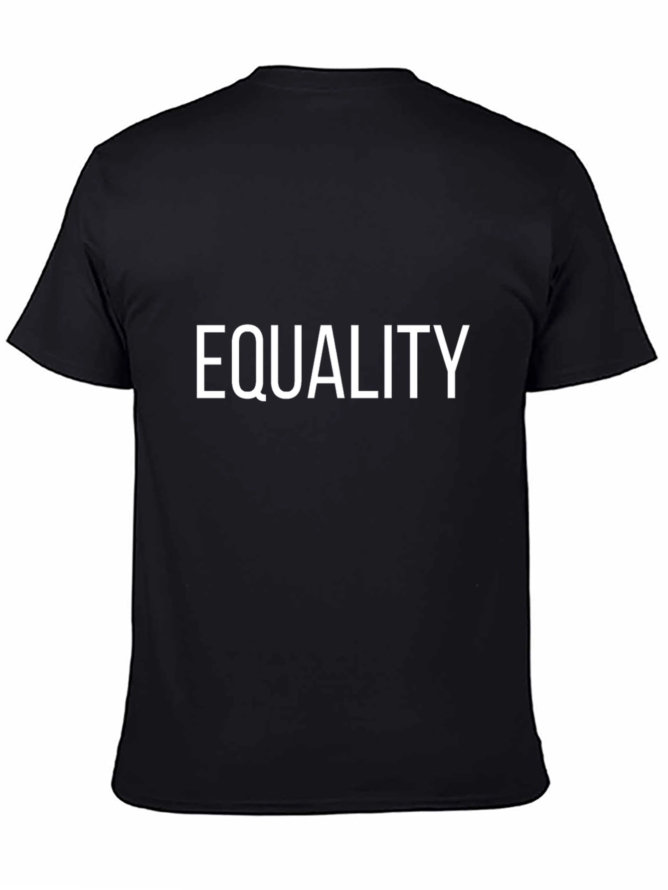 Equality Graphic Tee - Mens Black T-Shirt