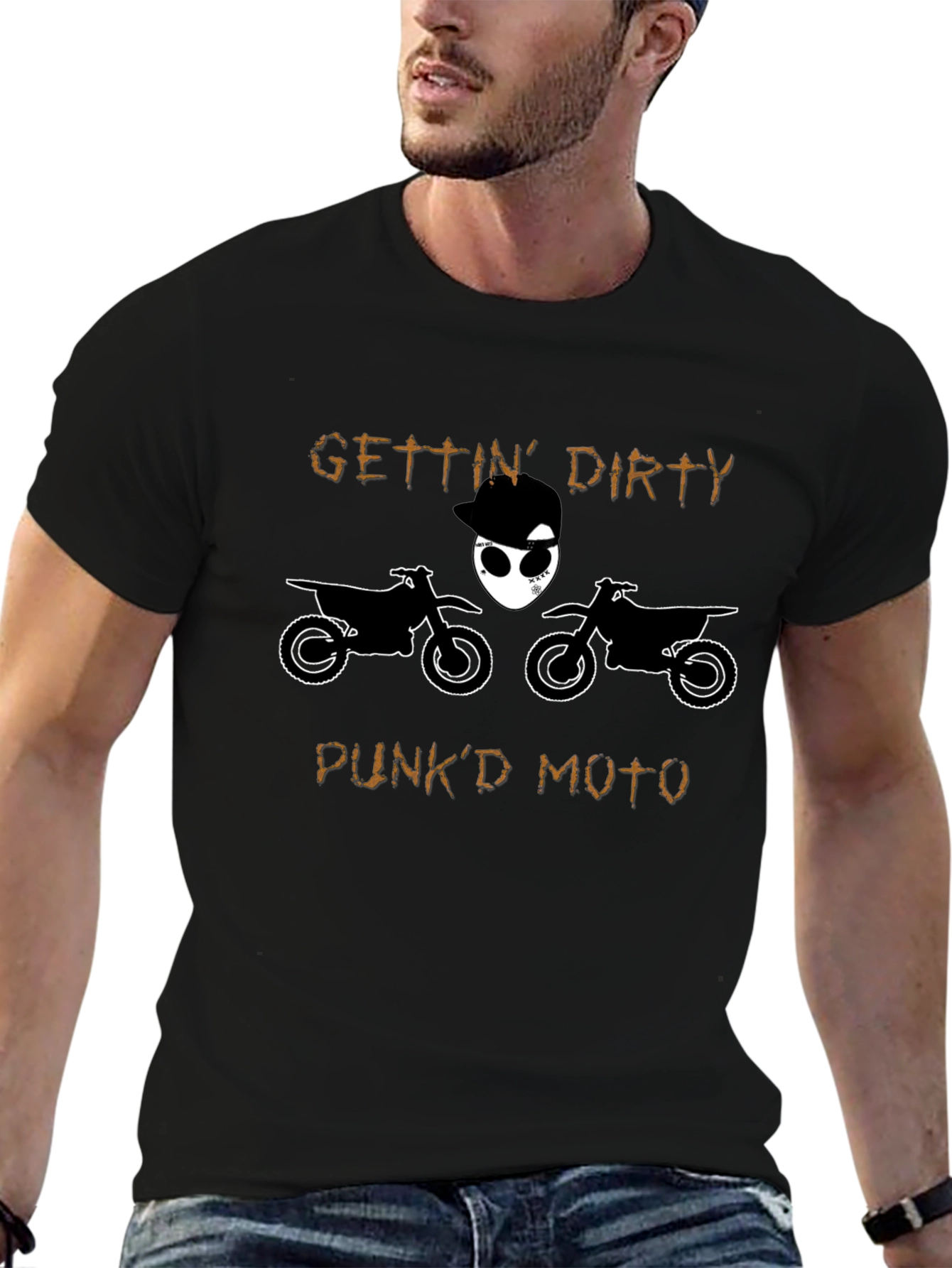 Gettin Dirty Punkd Moto T-Shirt
