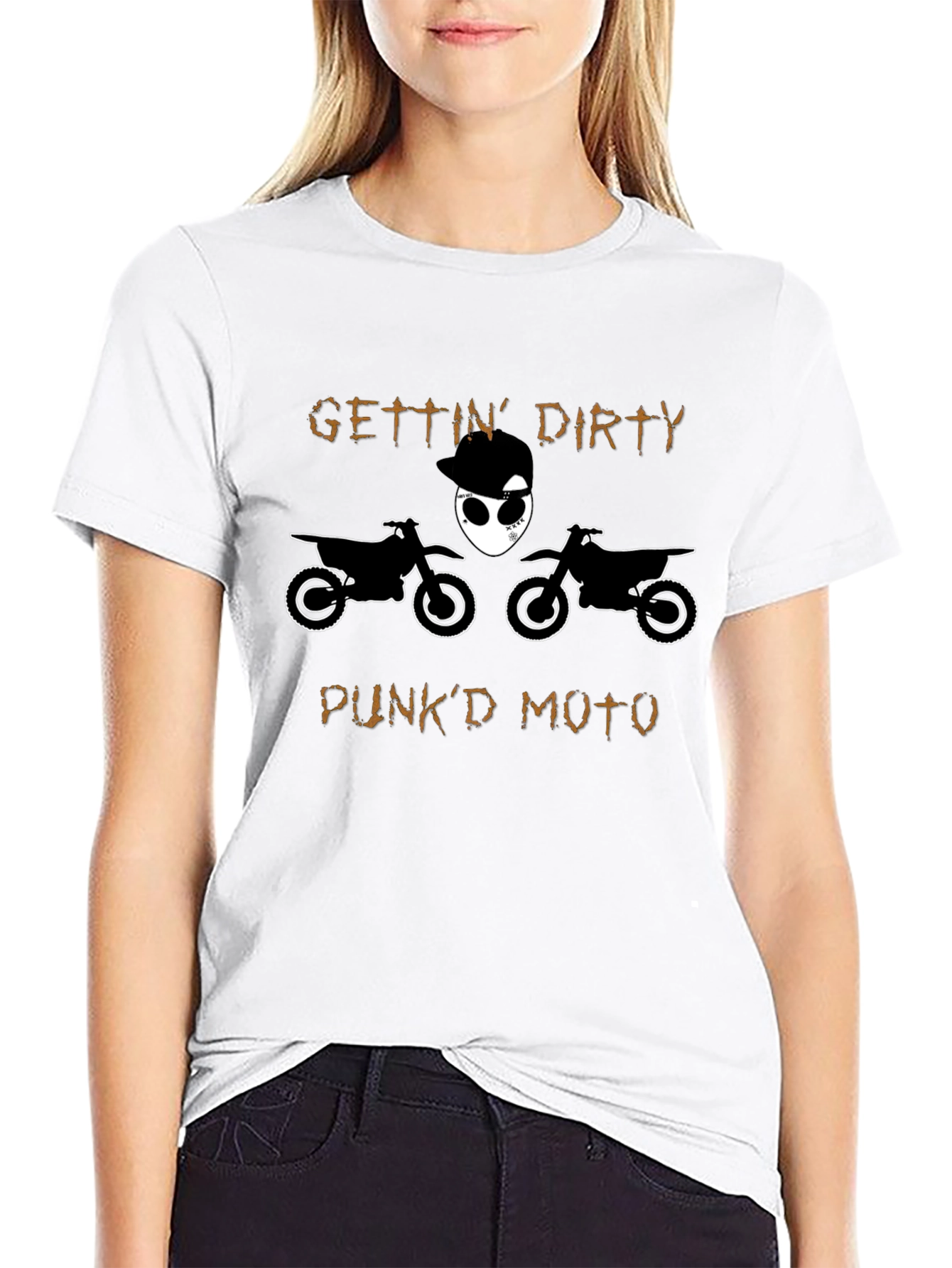 Gettin Dirty Punkd Moto T-Shirt