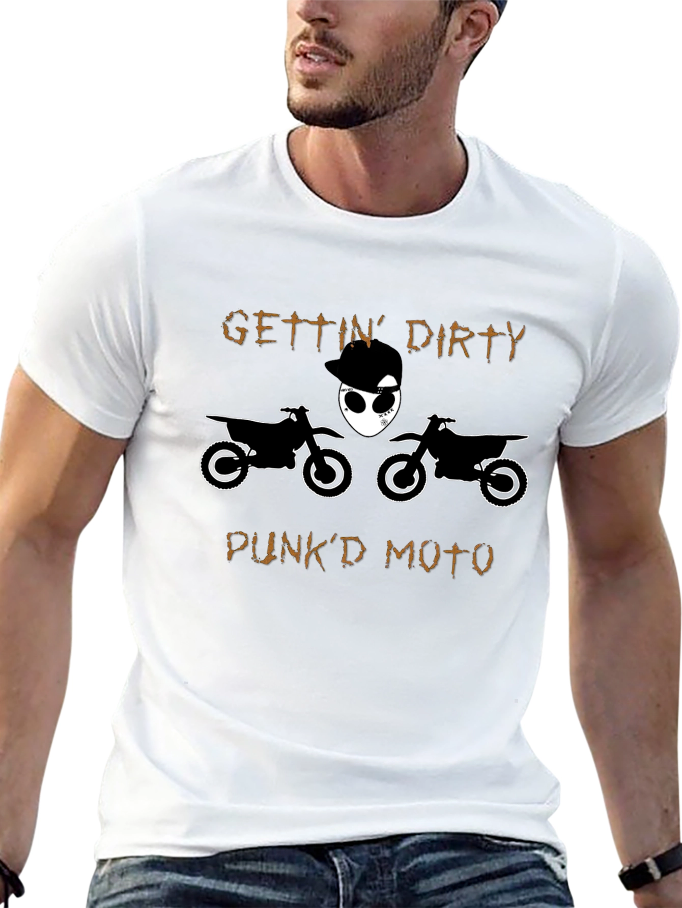 Gettin Dirty Punkd Moto T-Shirt
