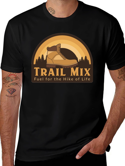 Trail Mix Hiking Boot T-Shirt - Fuel for Lifes Journey