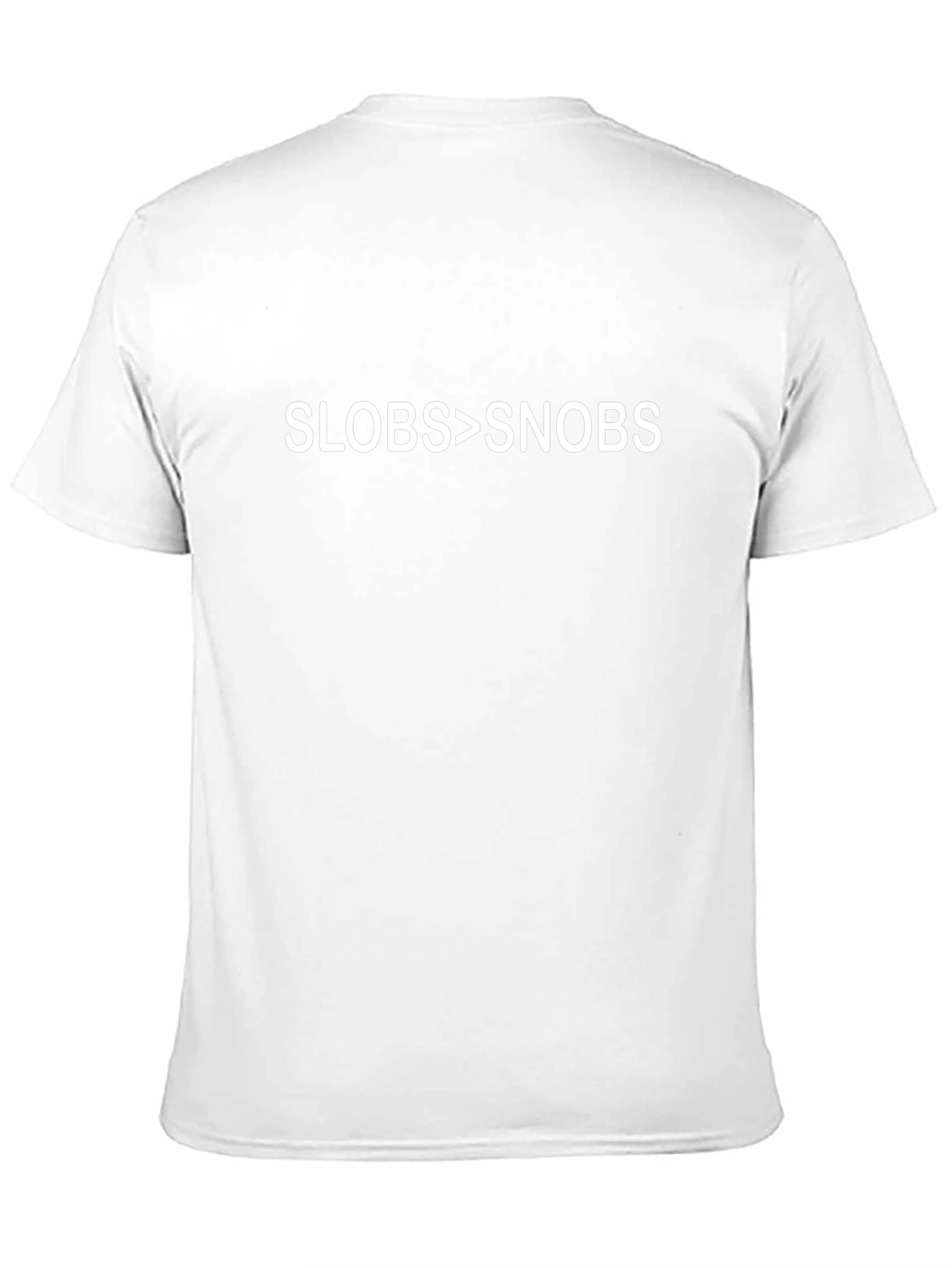 Slobs > Snobs T-Shirt - Black Bold Statement Tee