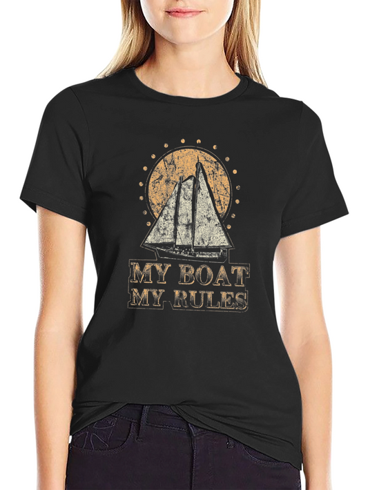 My Boat My Rules Graphic Tee