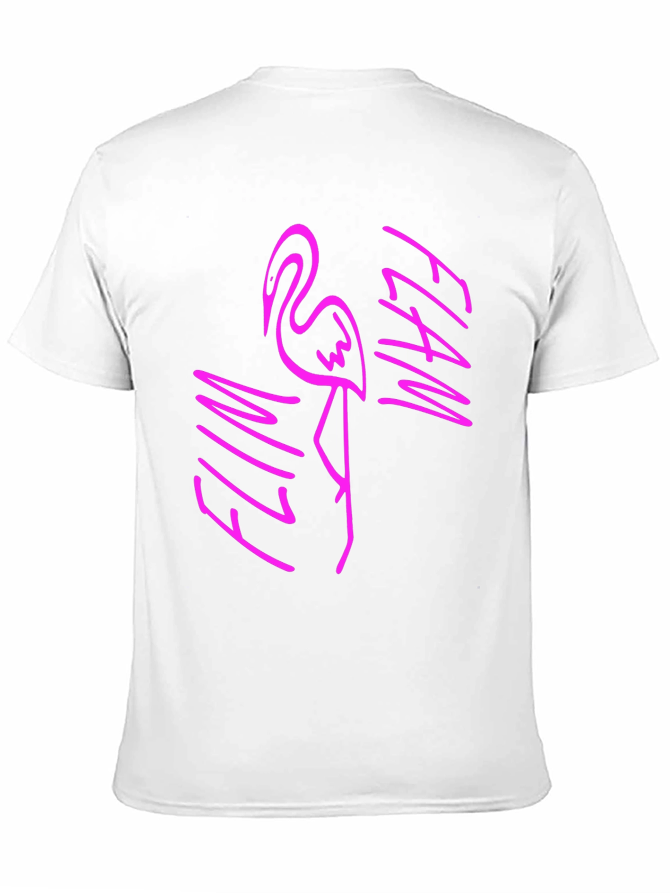 Flamingo Graphic Print T-Shirt