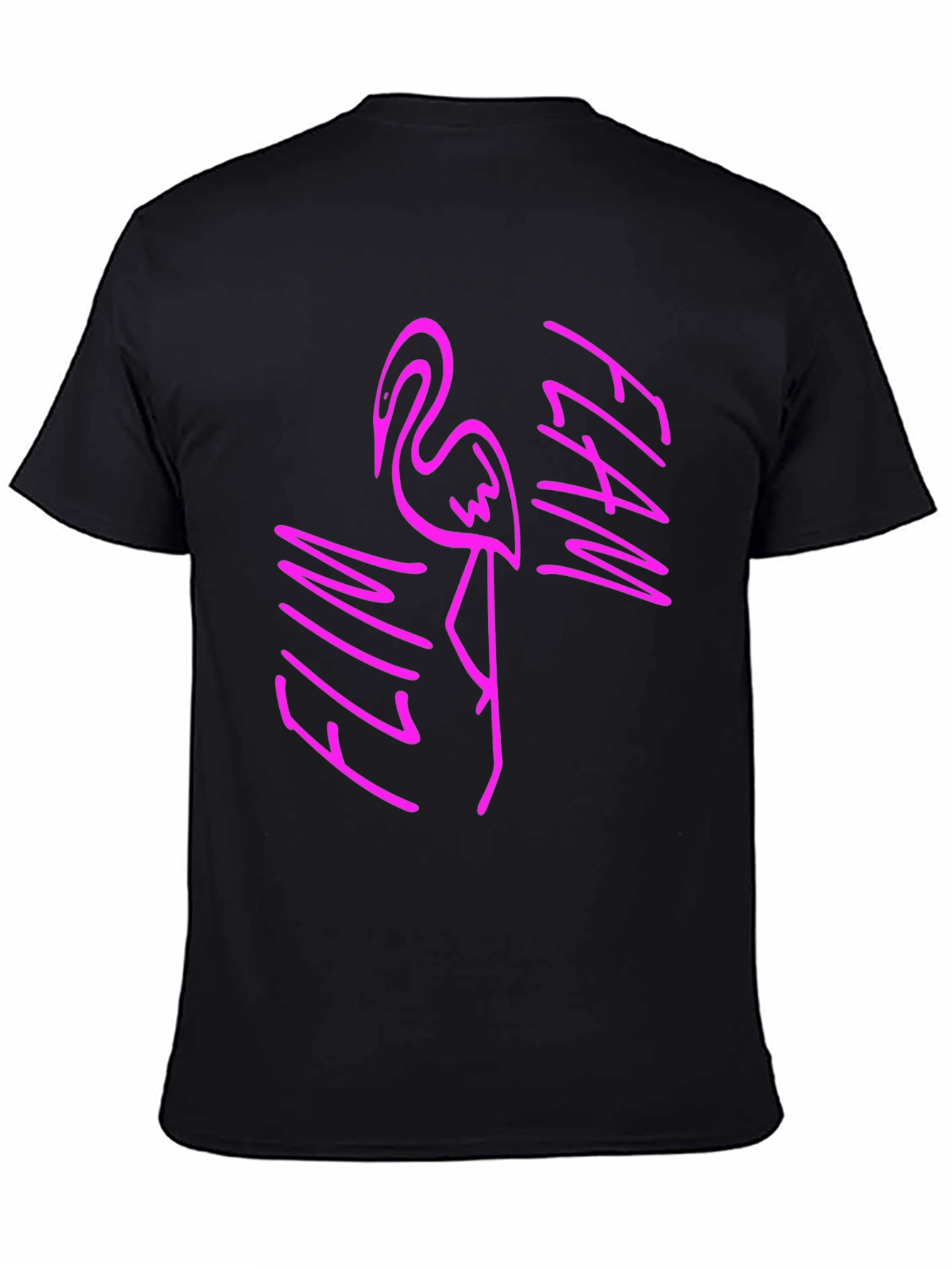 Flamingo Graphic Print T-Shirt