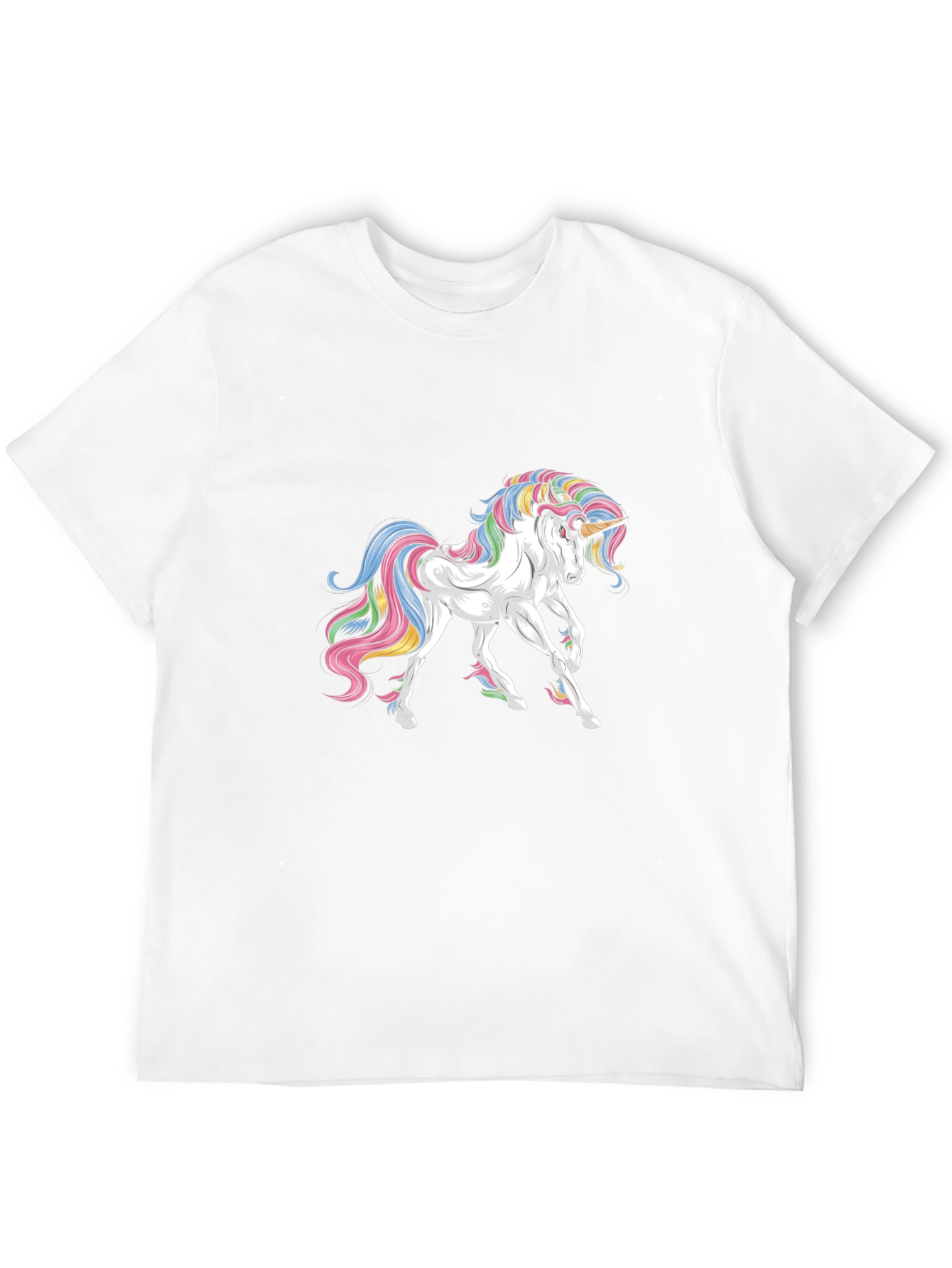 Unicorn Graphic Black T-Shirt