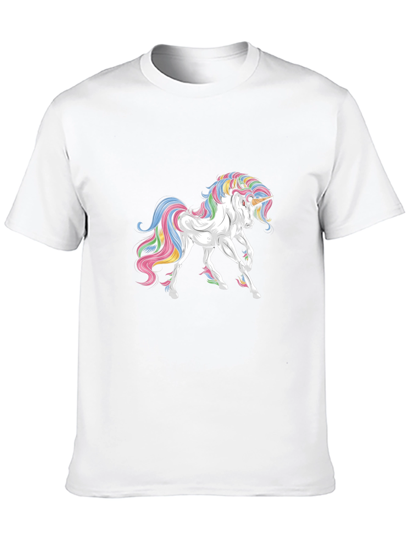 Unicorn Graphic Black T-Shirt