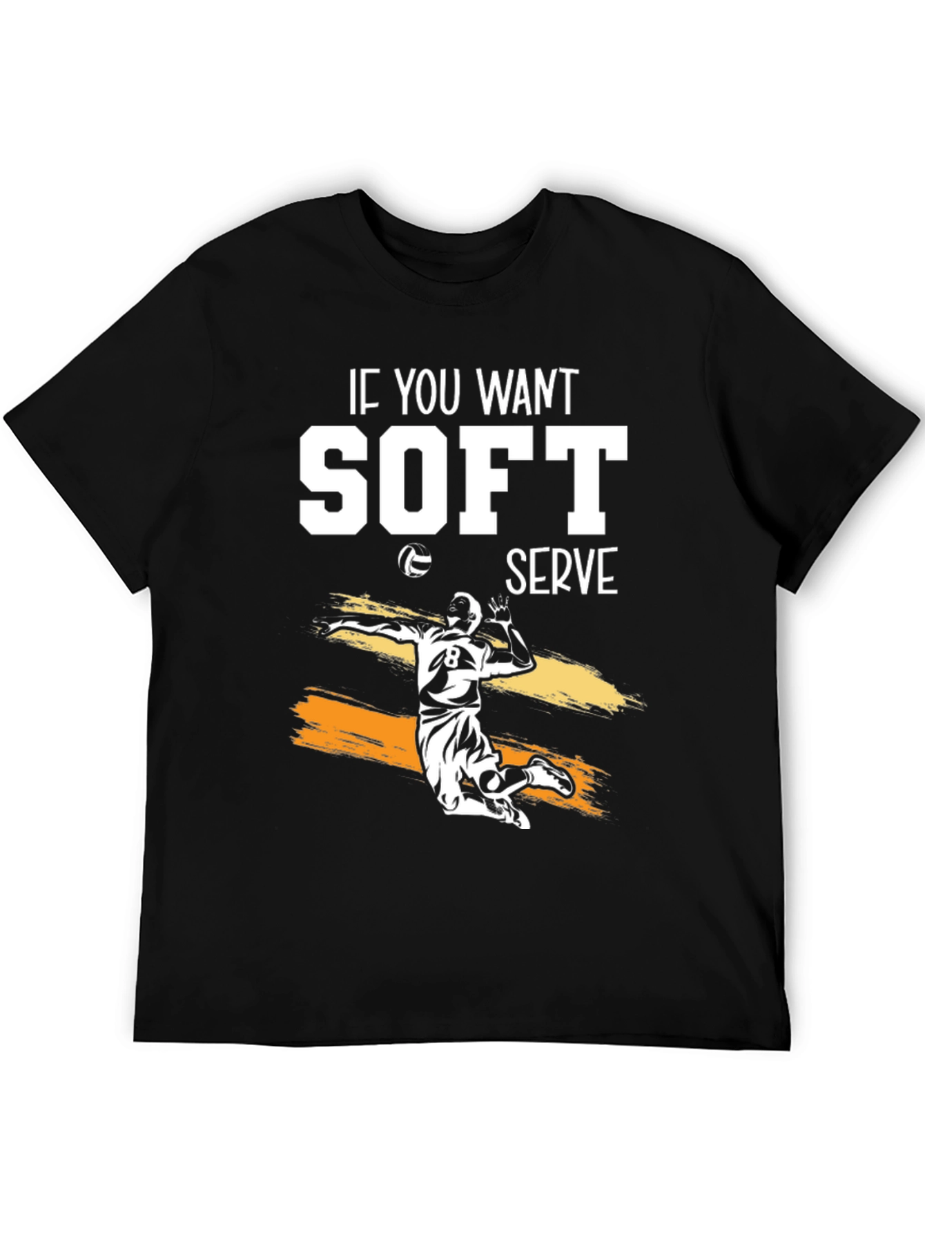 Volleyball Soft Serve Graphic Tee