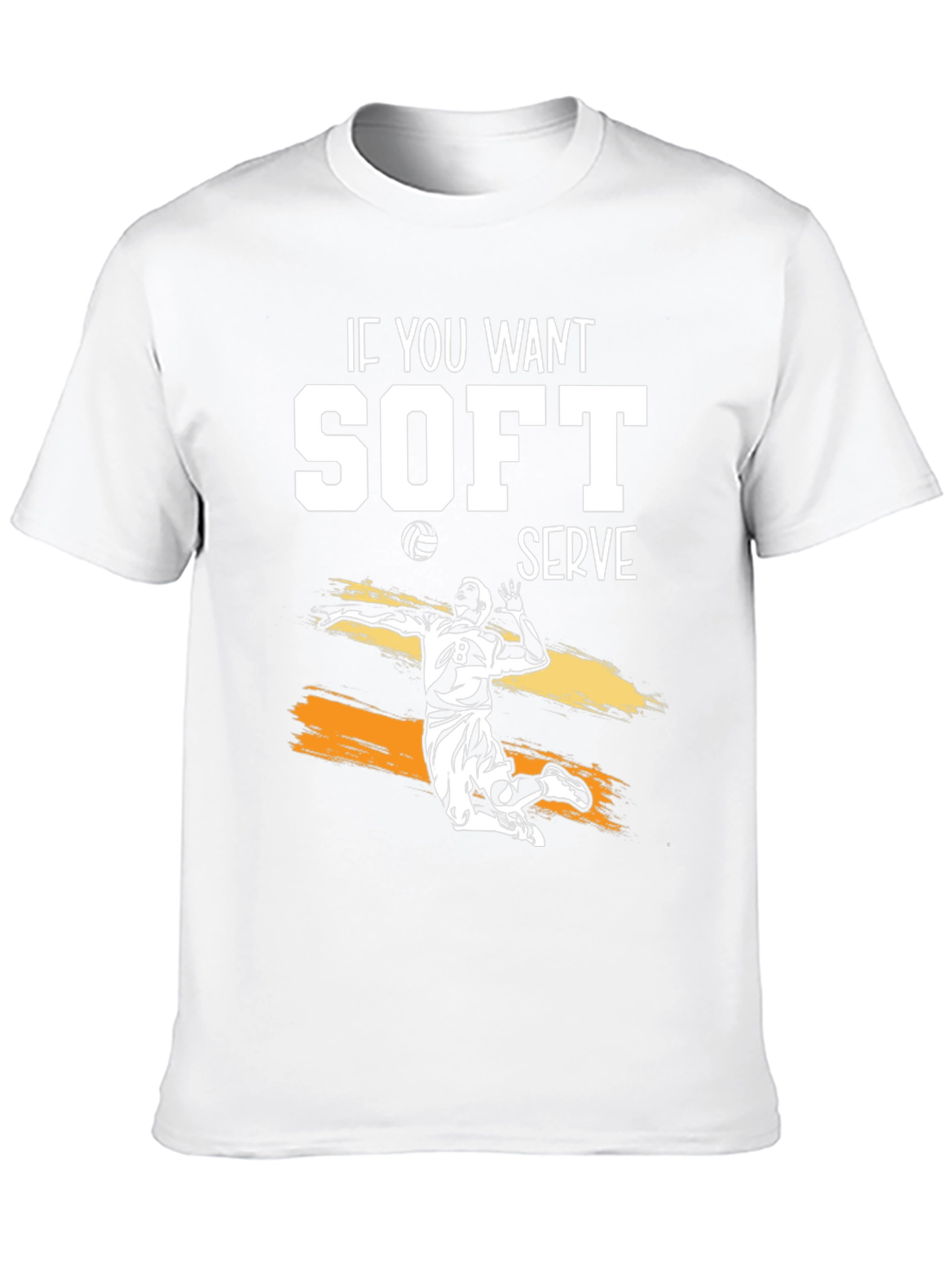 Volleyball Soft Serve Graphic Tee
