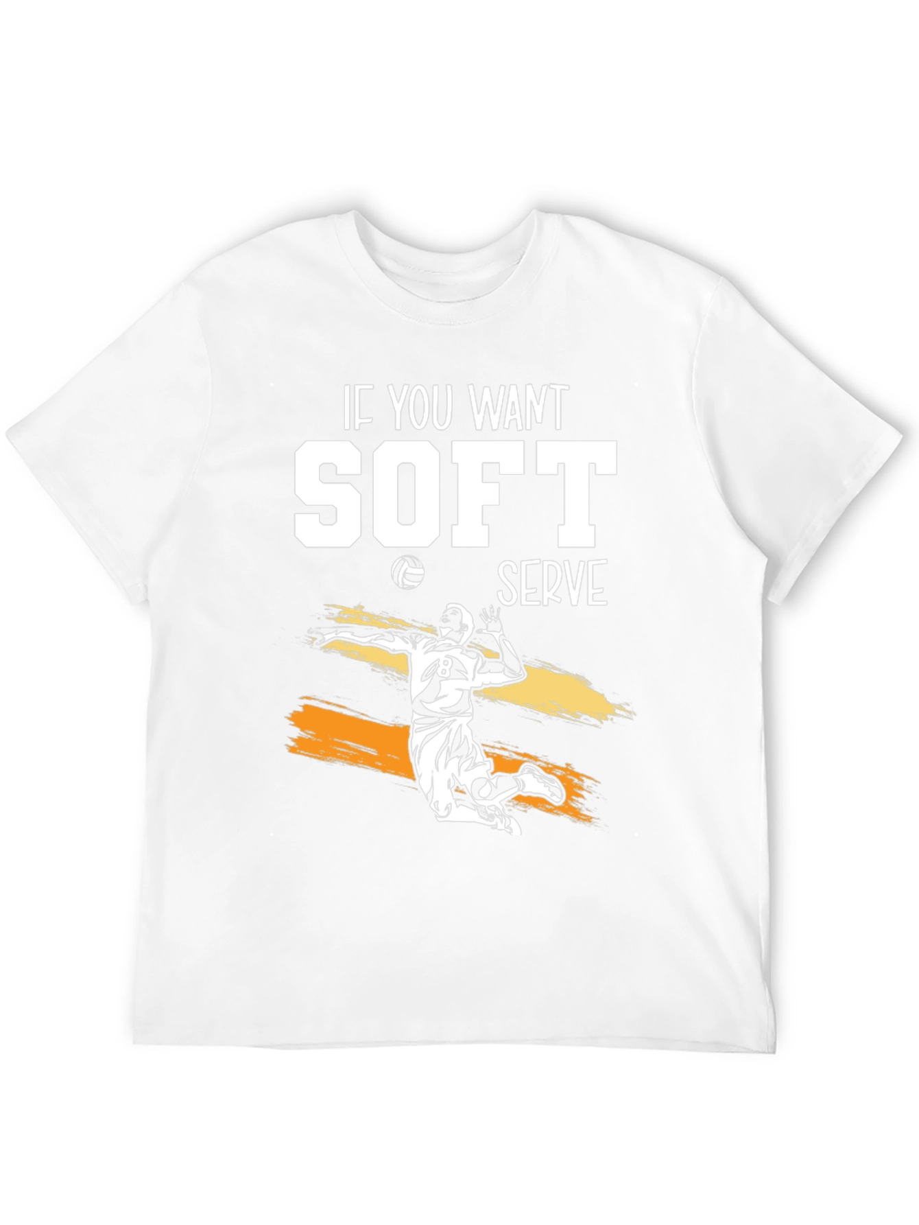 Volleyball Soft Serve Graphic Tee