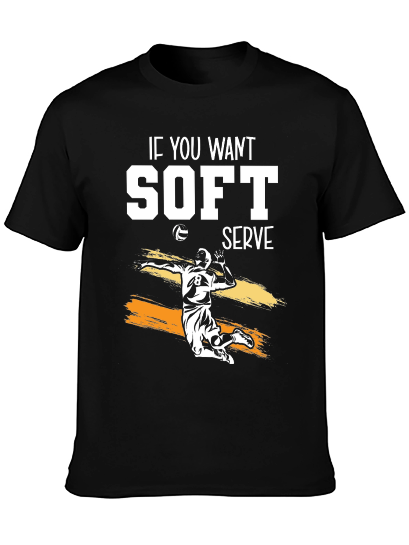Volleyball Soft Serve Graphic Tee