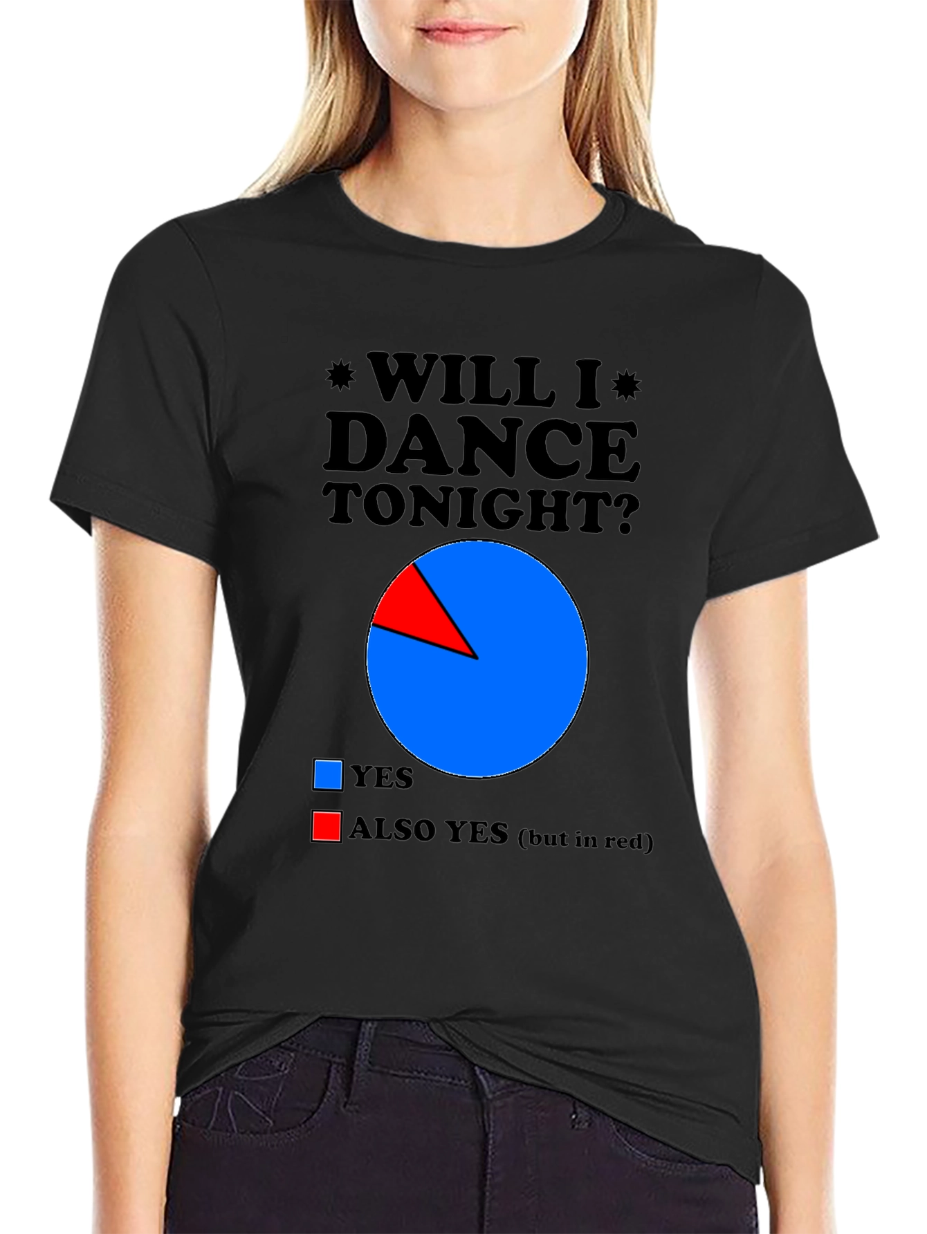 Will I Dance Tonight? Novelty Graphic Tee