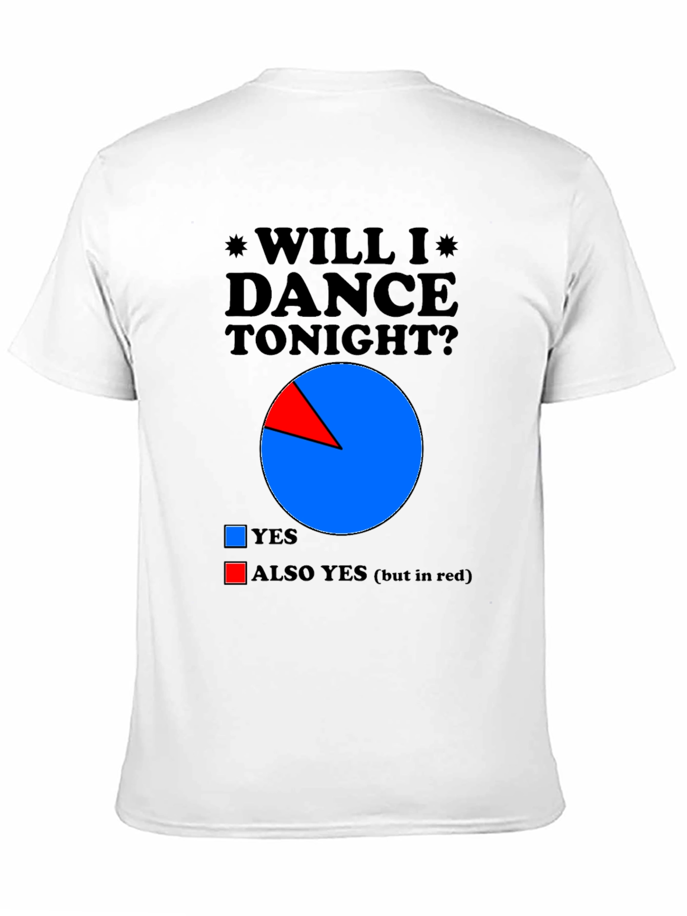 Will I Dance Tonight? Novelty Graphic Tee