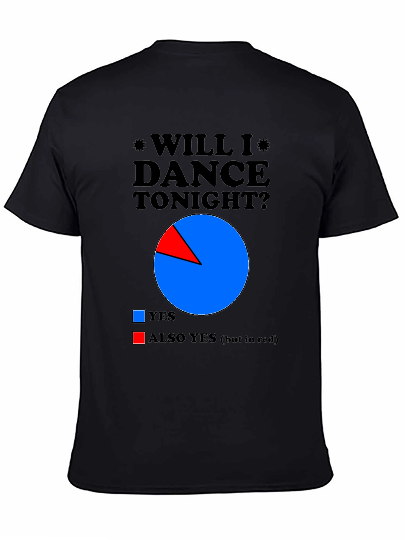 Will I Dance Tonight? Novelty Graphic Tee