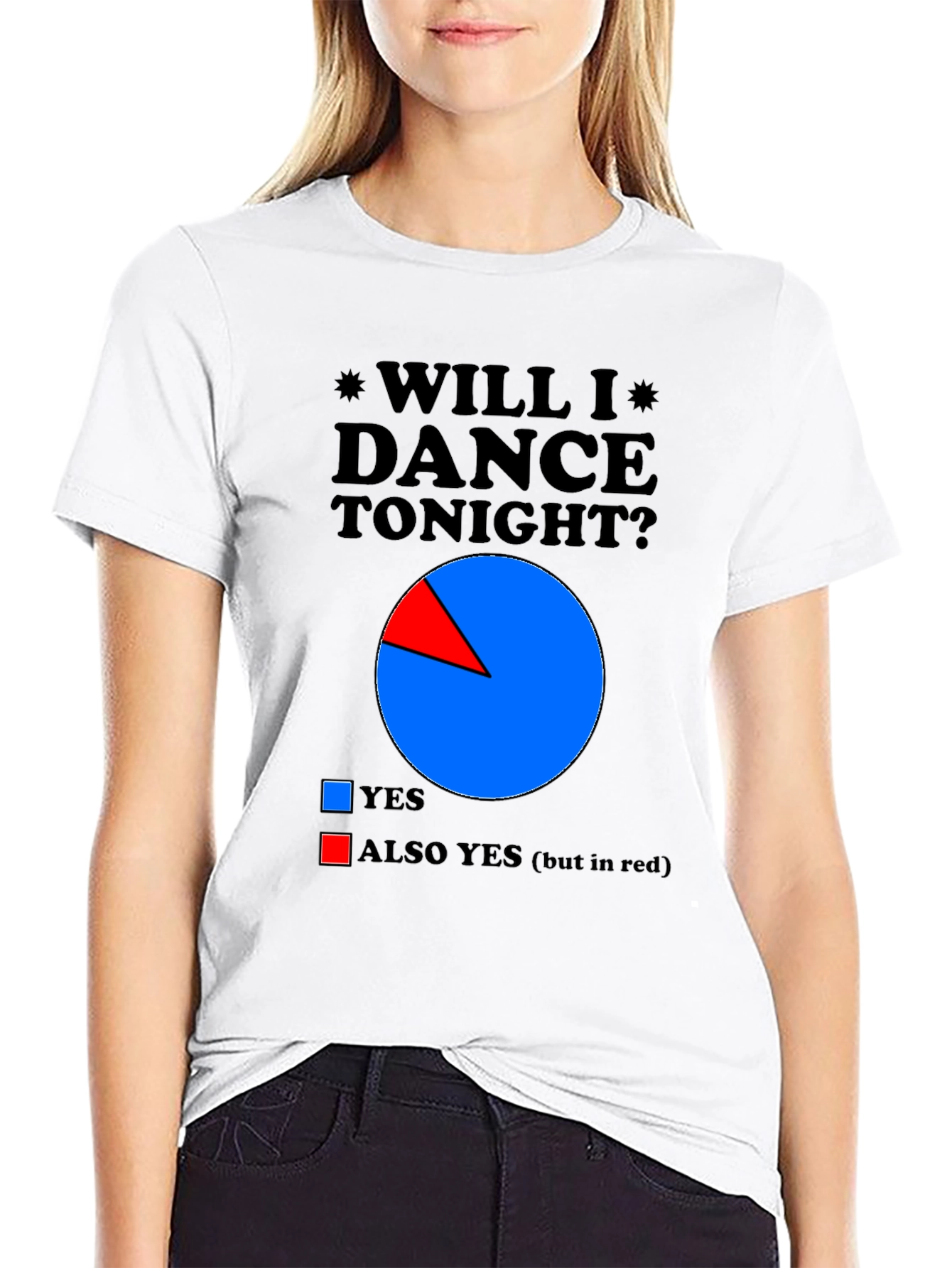 Will I Dance Tonight? Novelty Graphic Tee