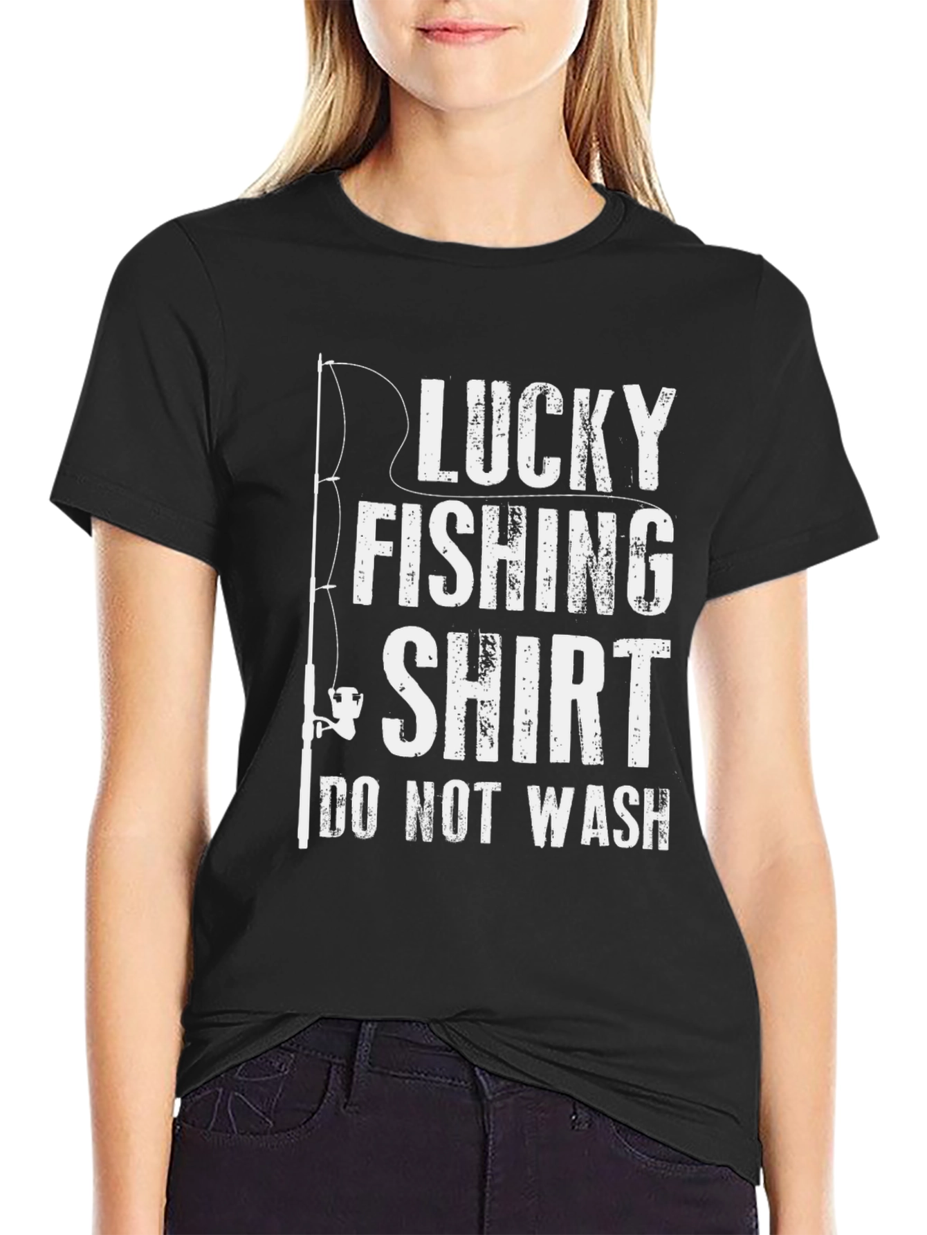 Lucky Fishing Shirt - Funny Fisherman Tee