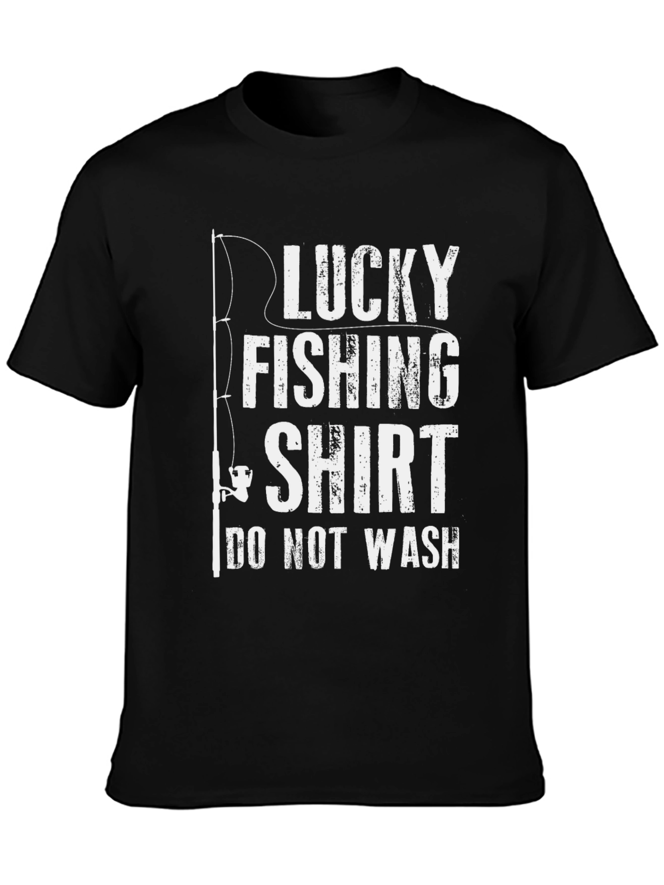 Lucky Fishing Shirt - Funny Fisherman Tee
