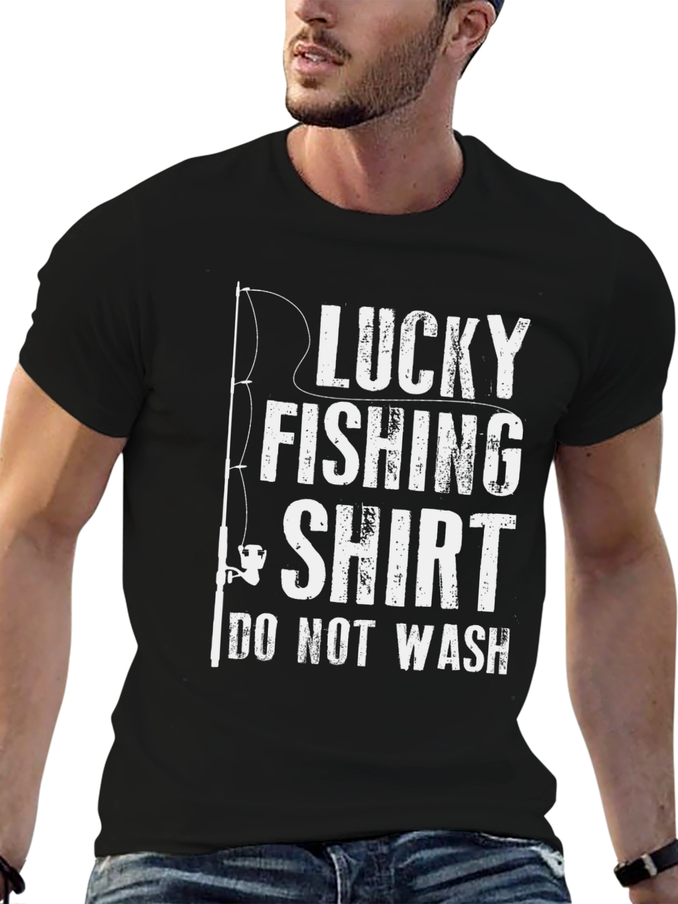 Lucky Fishing Shirt - Funny Fisherman Tee