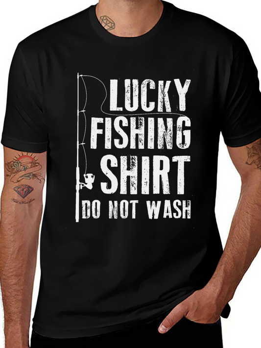 Lucky Fishing Shirt - Funny Fisherman Tee