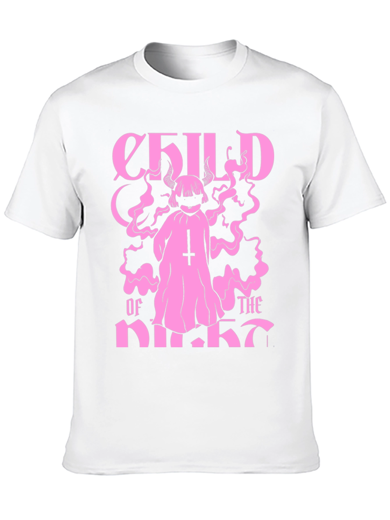 Child of the Night Black Graphic Tee